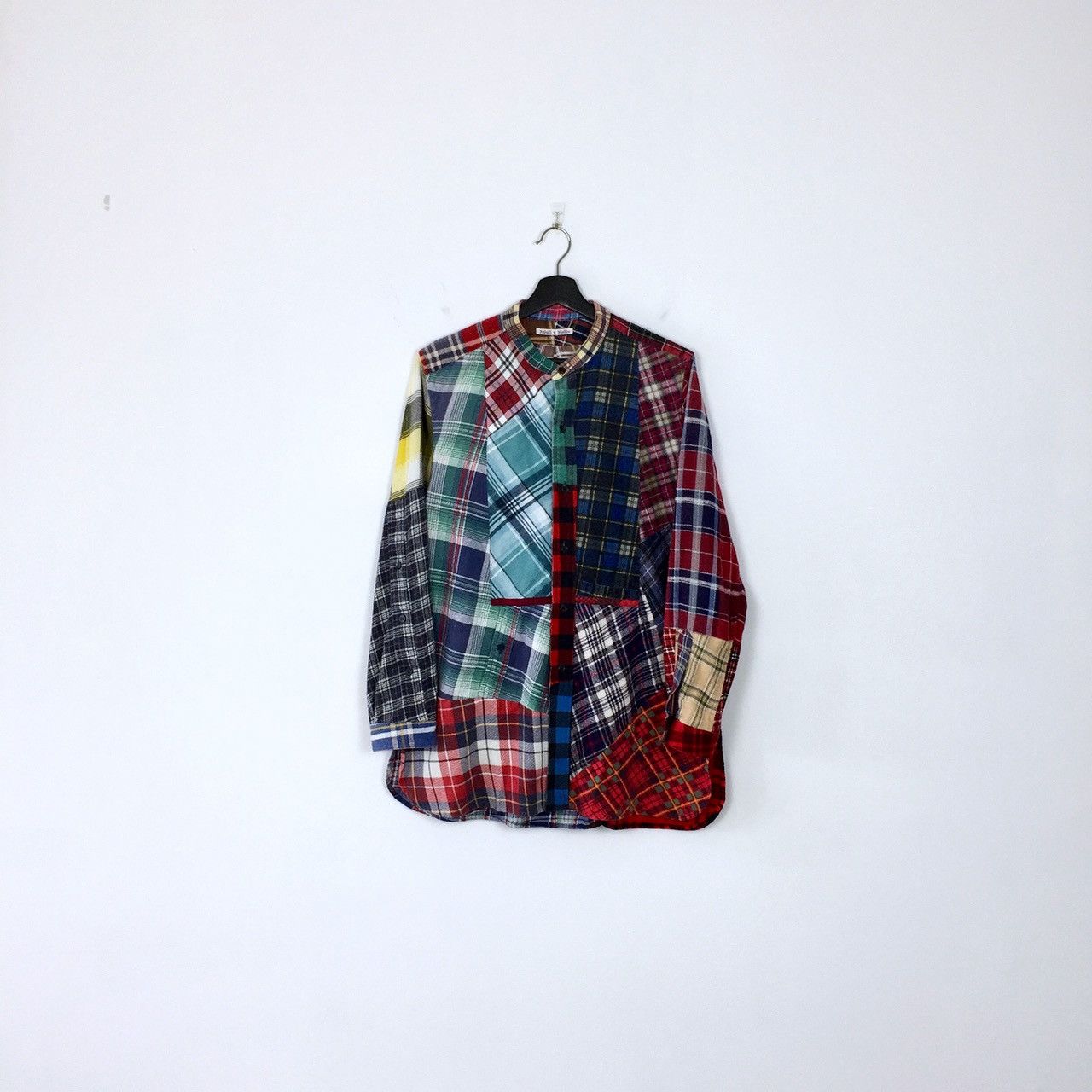 Needles REBUILD BY NEEDLES FW16 PATCHWORK FLANNEL SHIRT Size US M / EU 48-50 / 2 - 1 Thumbnail