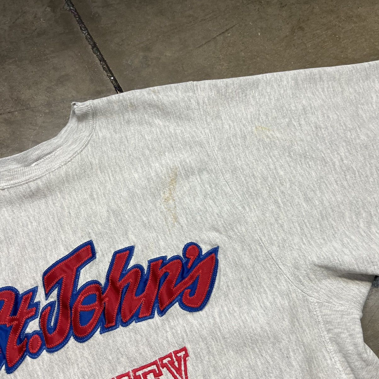 Champion × Vintage Vintage 90s Champion Reverse Weave Sweatshirt St John’s Size US XL / EU 56 / 4 - 7 Thumbnail