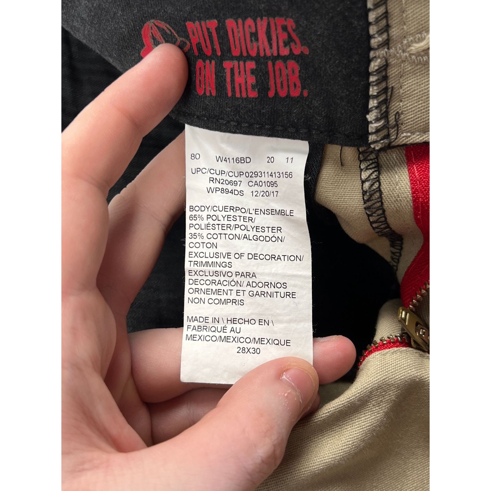 Dickies Dickies Flex Work Pants (Y0814) Size US 28 / EU 44 - 9 Thumbnail