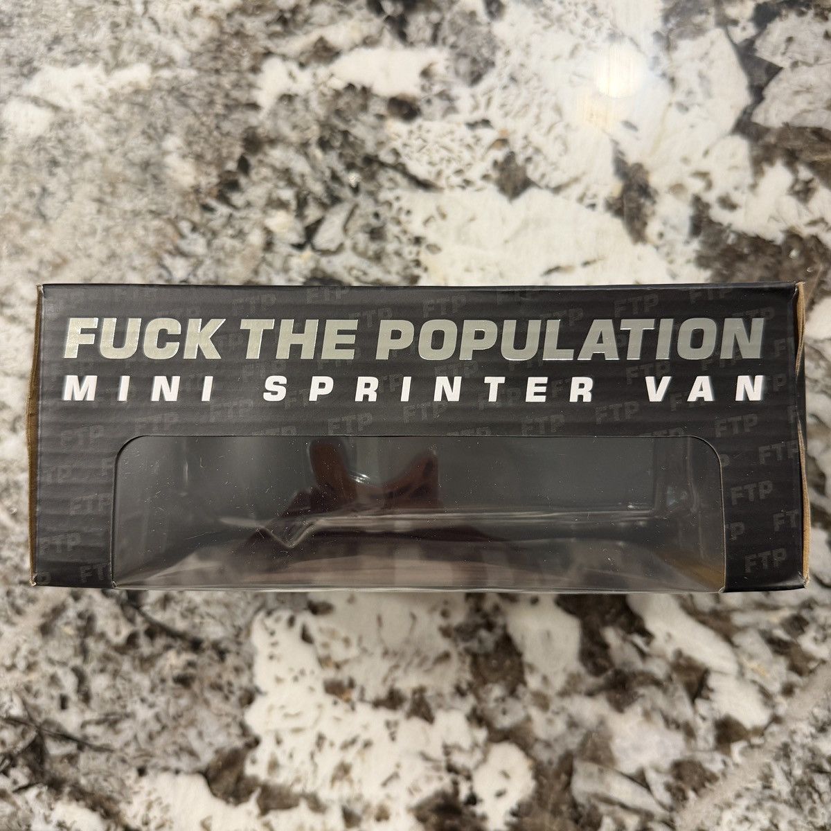 Fuck The Population FTP Mini Sprinter Van 1:32 Scale Diecast Model Size ONE SIZE - 3 Thumbnail