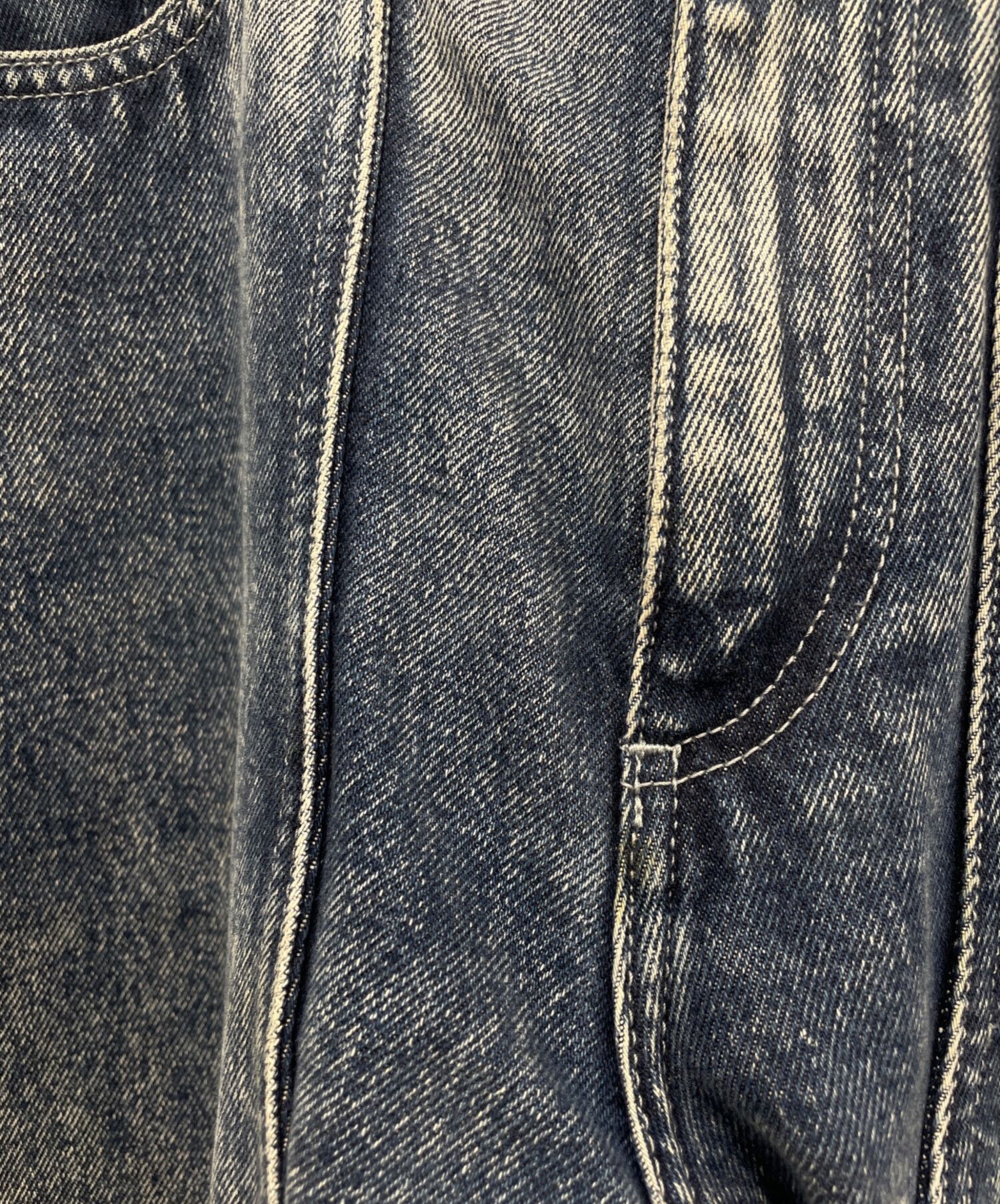 Y/Project Y/PROJECT French Seam Design Denim Pants Blue W28 Size US 30 / EU 46 - 4 Thumbnail