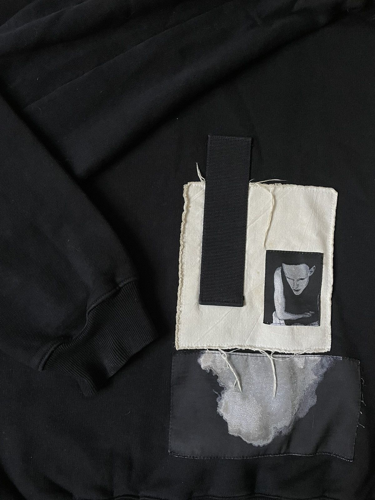 Rick Owens Rick Owens Drkshdw FW16 Mastodon Patch Sweatshirt LAST DROP Size US L / EU 52-54 / 3 - 3 Thumbnail