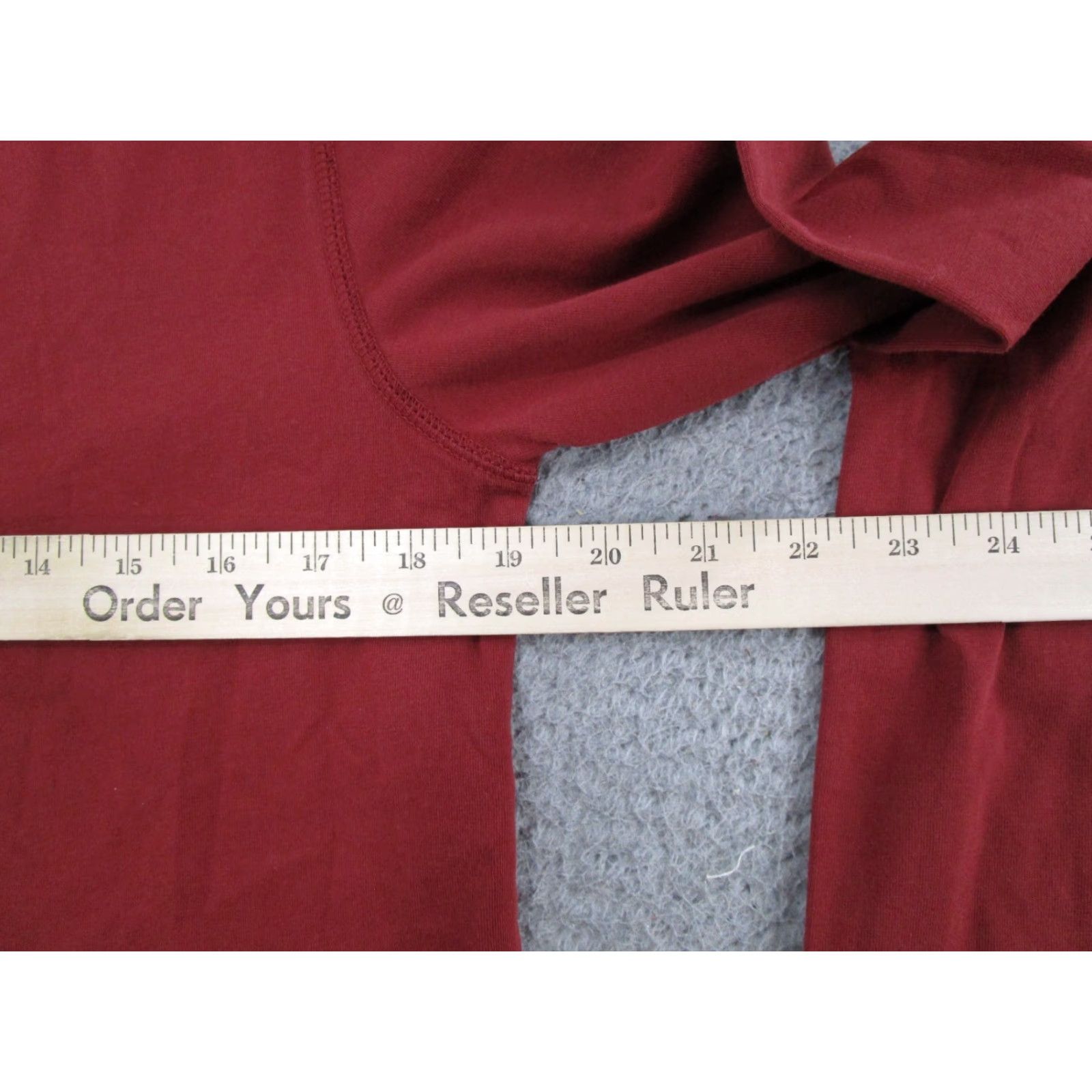 Prana prAna Breathe Shirt Women’s M Red Cotton Knit Long Sleeve T-Shirt Womens Casual Sleeve Round Neck Breathable Lightweight 90s? No, skip. [Need factual] Size M / US 6-8 / IT 42-44 - 7 Thumbnail