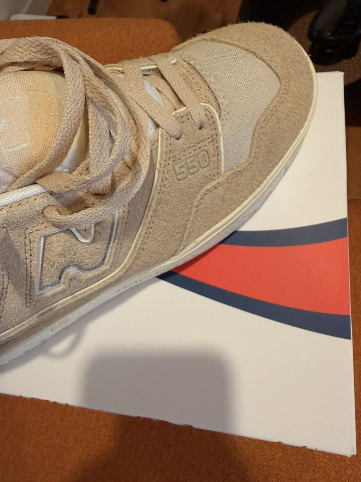 Aime Leon Dore × New Balance ALD x New Balance 550 in Brown/White Size US 8.5 / EU 41-42 - 13 Thumbnail