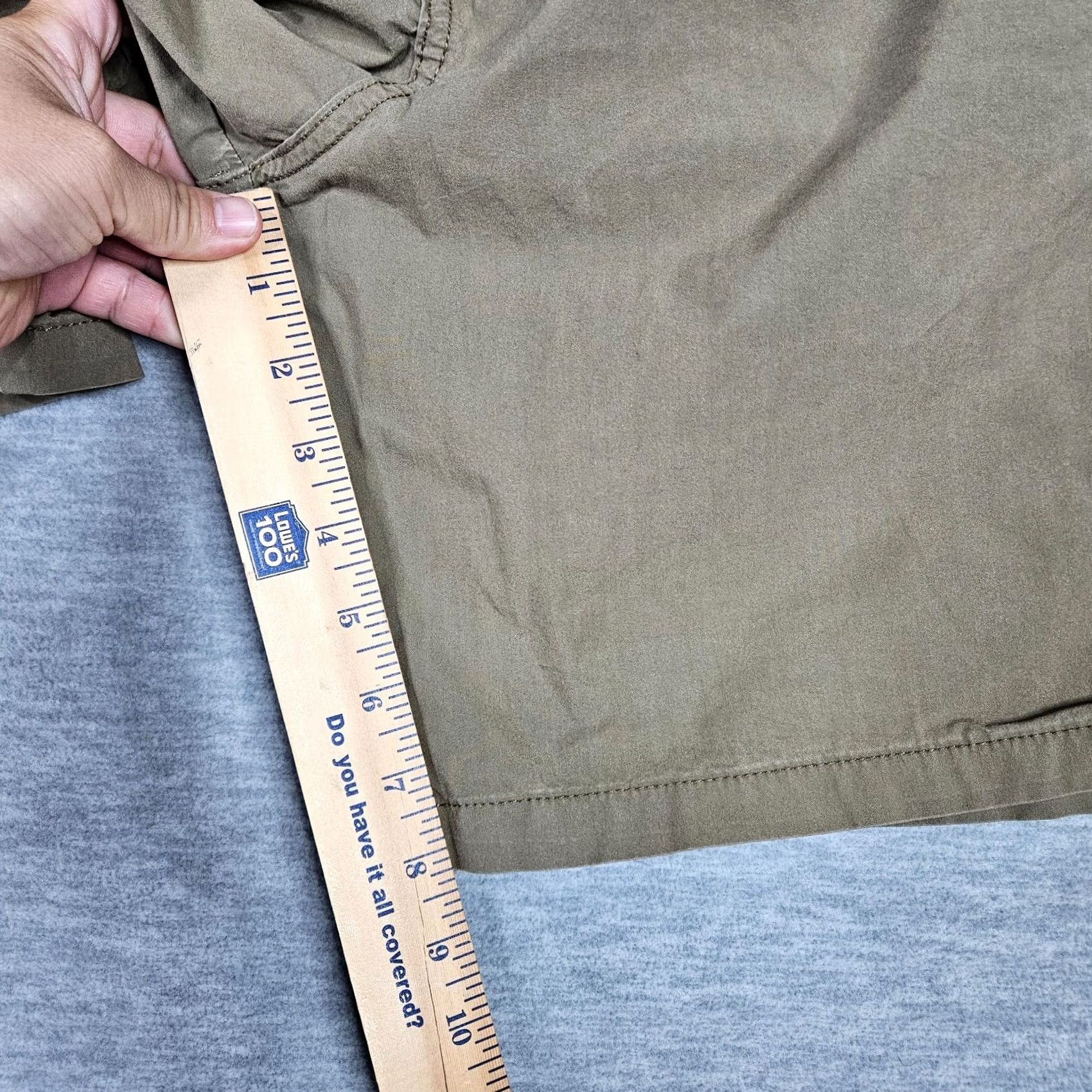 Vintage Men's Brown Elastic Waist Shorts Size XL Size US 36 / EU 52 - 5 Thumbnail