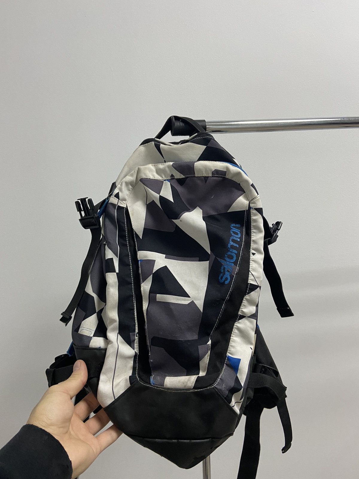 Salomon × Vintage Salomon Backpack Vintage Gorpcore Logo Bag Multi Size ONE SIZE - 5 Thumbnail
