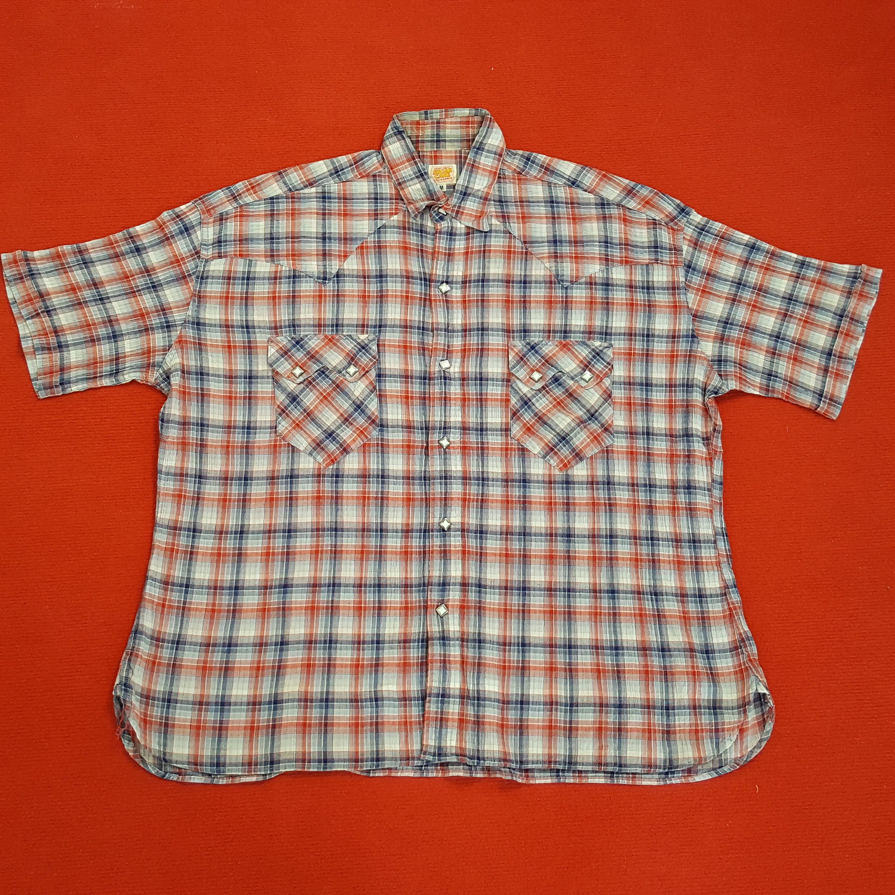Sugar Cane × Vintage Sugar Cane Double Pocket Design Shirt Size US XXL / EU 58 / 5 - 1 Thumbnail