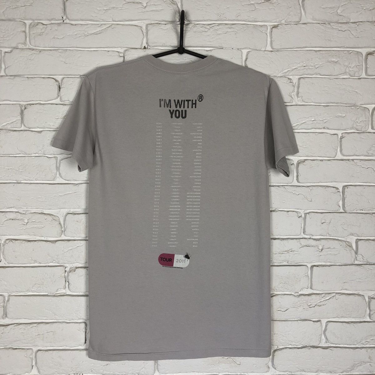 Band Tees × Vintage Red Hot Chili Peppers 2011 vintage tee t shirt Size US S / EU 44-46 / 1 - 5 Thumbnail