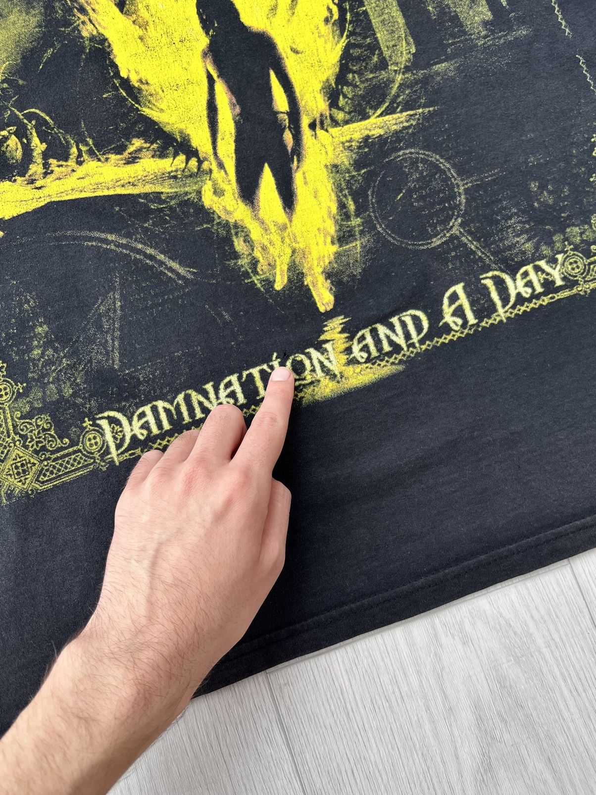Band Tees × Vintage Vintage Cradle of Filth T-Shirt 90s Rare Big Logo Death Y2K Size US L / EU 52-54 / 3 - 8 Thumbnail