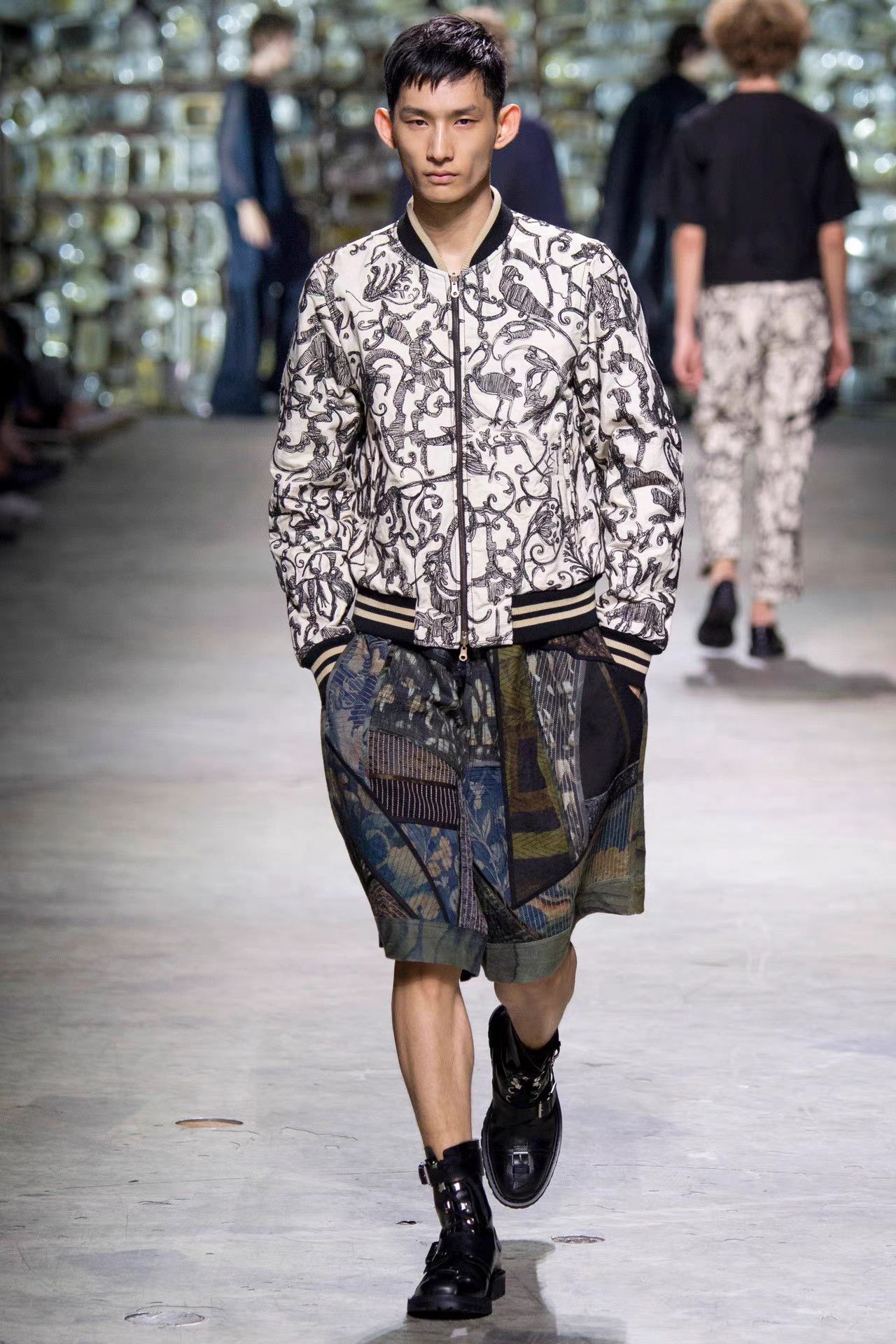 Dries Van Noten Dries Van Noten Runway Linen Embroidered Jacket K9 Size US M / EU 48-50 / 2 - 6 Thumbnail