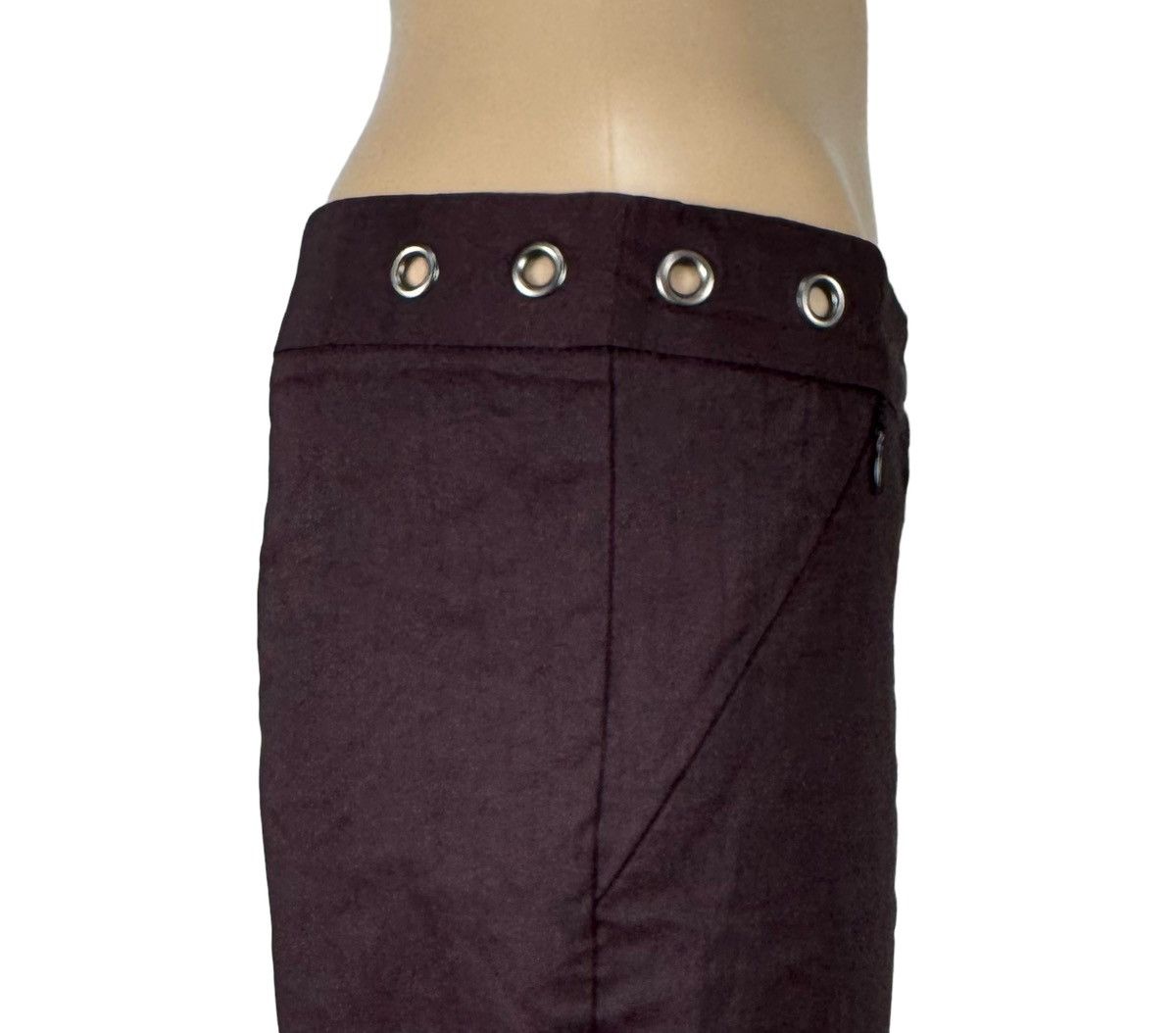 Sarah Pacini Sarah Pacini Linen-Elastan Slim Pants size 1 Size 24" / US 00 / IT 34 - 5 Thumbnail