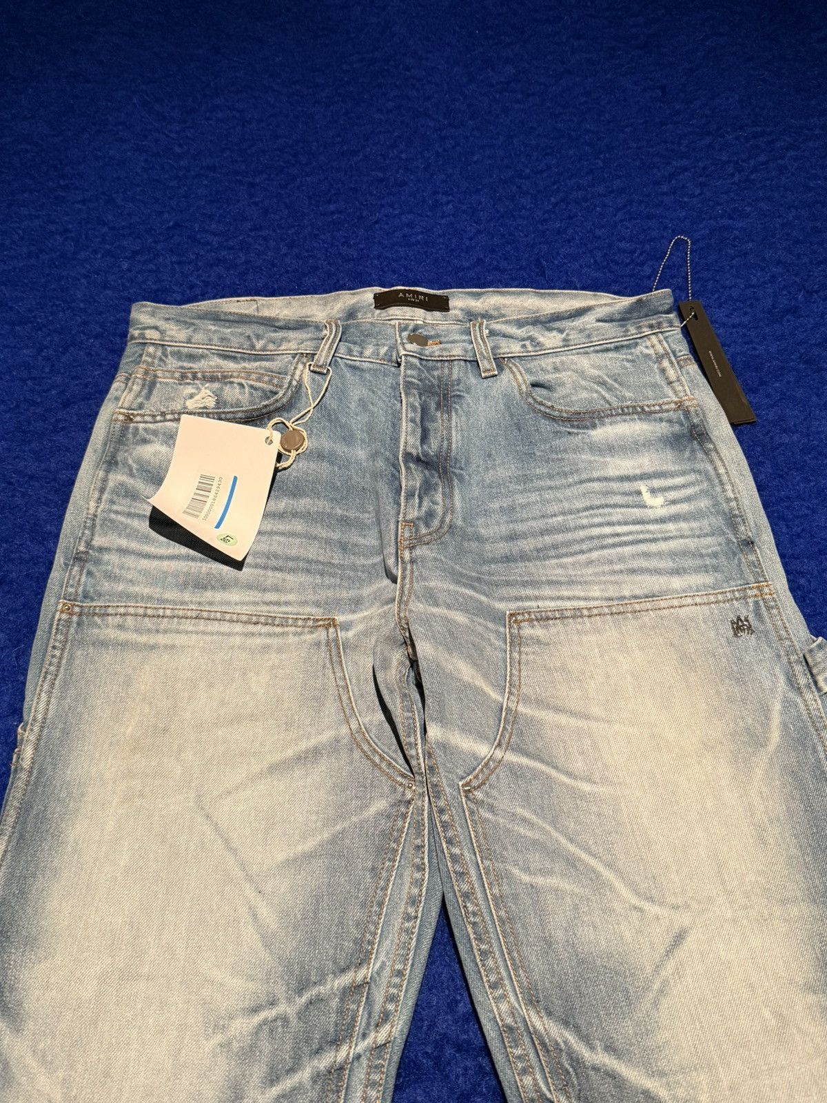 Amiri AMIRI Carpenter Jeans Size 32 DSWT Made in USA Retail $1100 Size US 32 / EU 48 - 6 Thumbnail