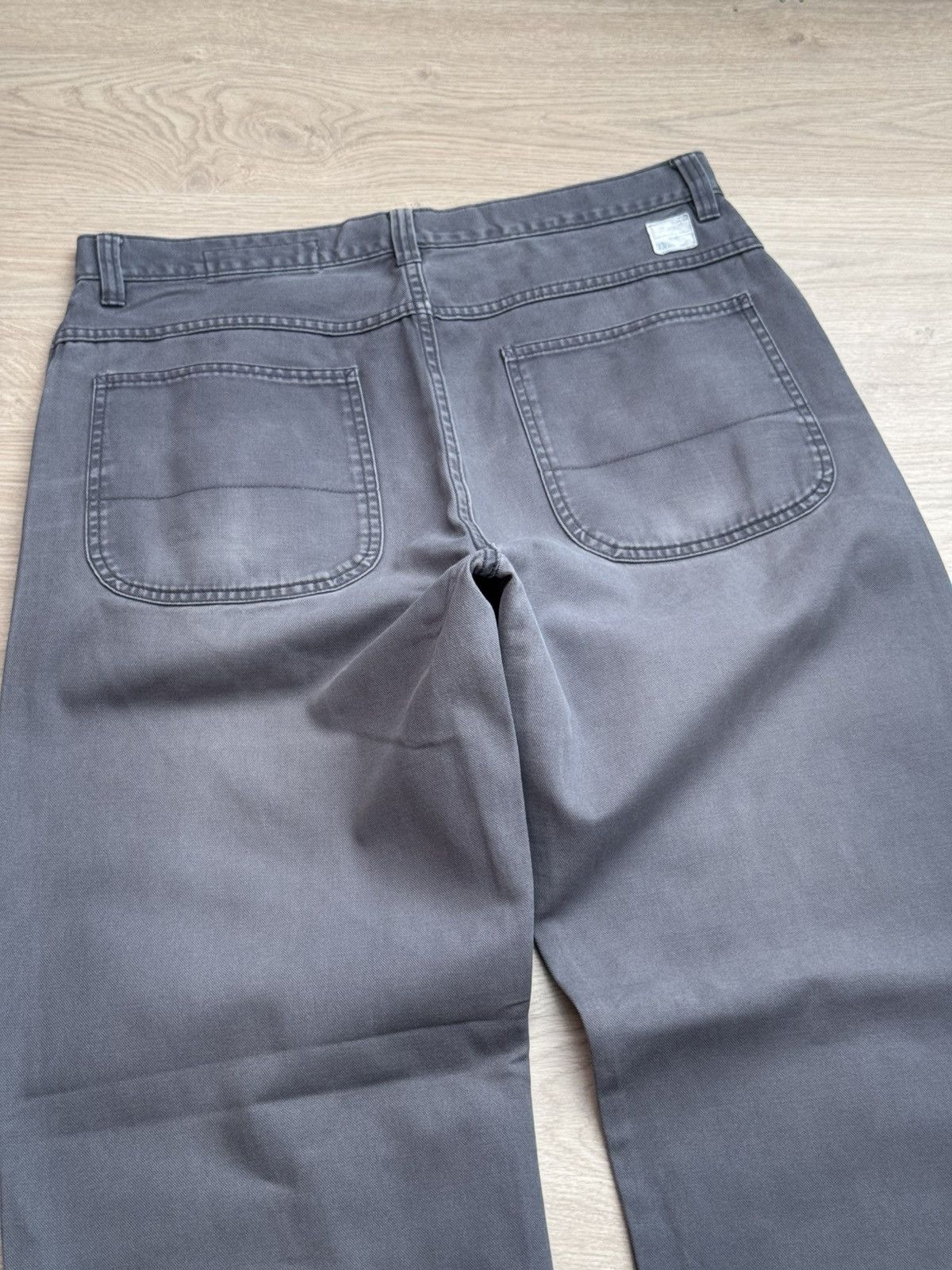 Gap Vintage 00’s GAP y2k Faded Baggy Worker Pants Size US 35 - 5 Thumbnail