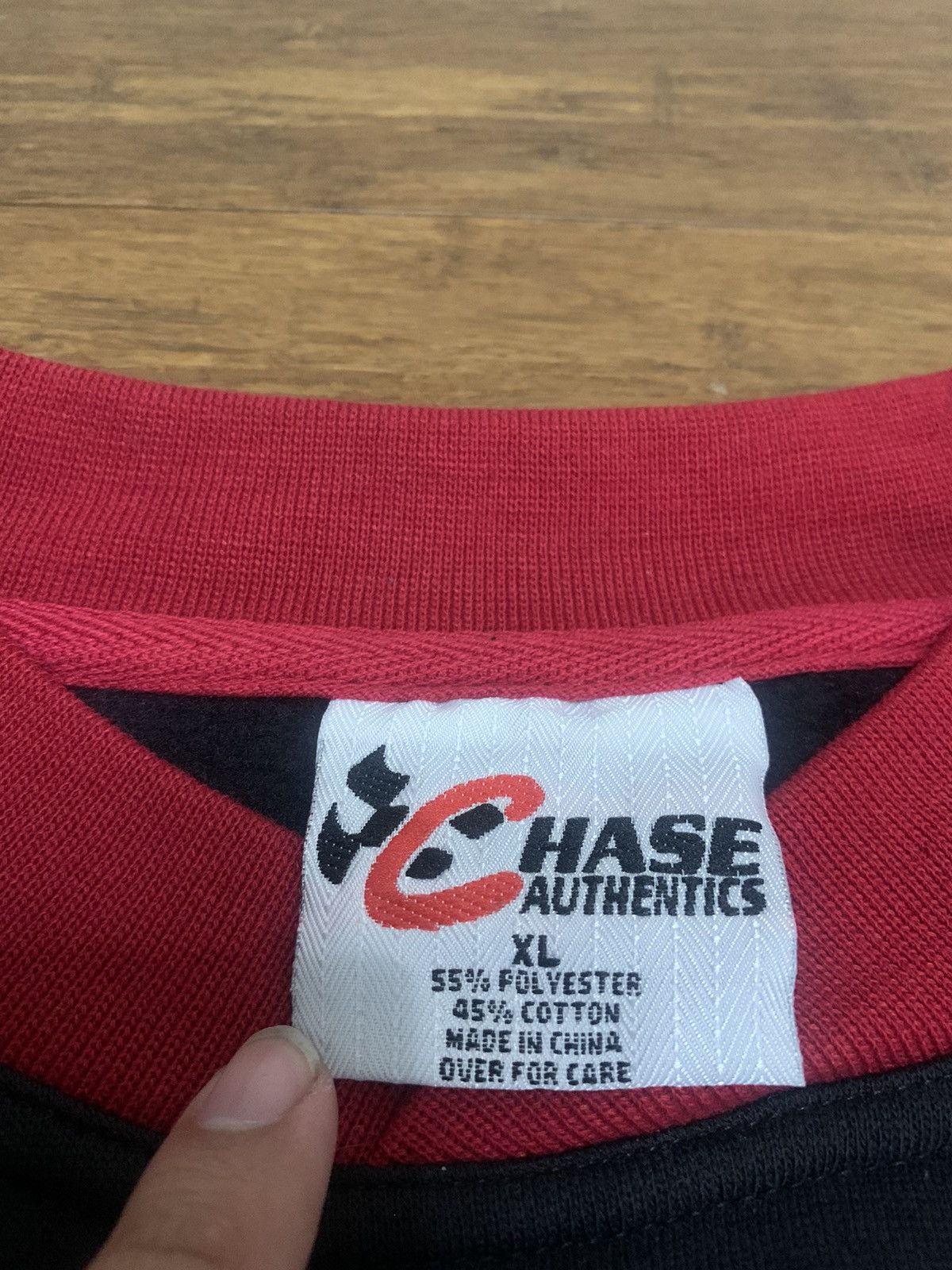 Chase Authentics × NASCAR × Vintage Vintage Ernie Irvan Robert Yates Racing Crewneck Size US XL / EU 56 / 4 - 5 Thumbnail