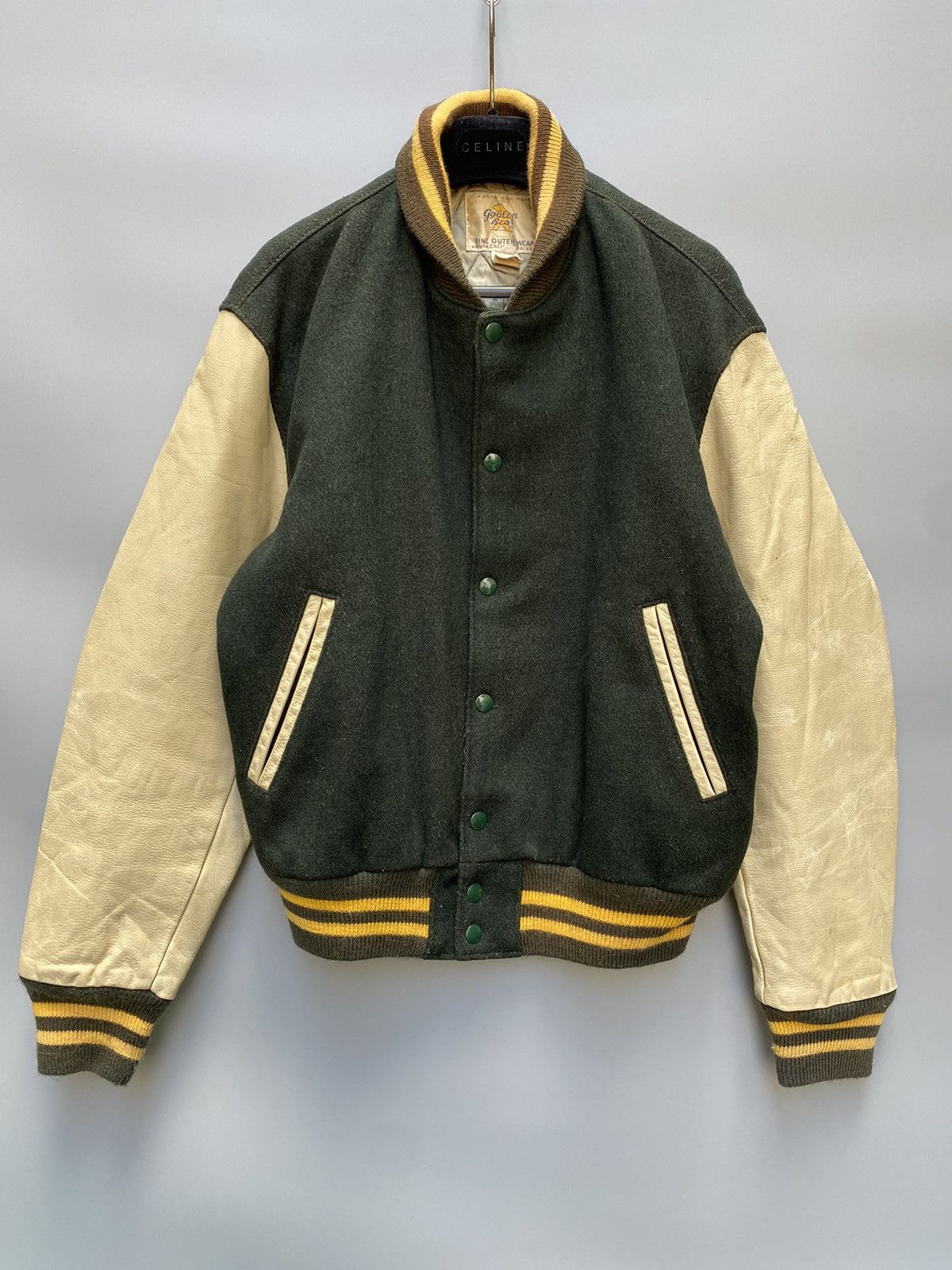 Vintage Golden Bear Letterman Jacket