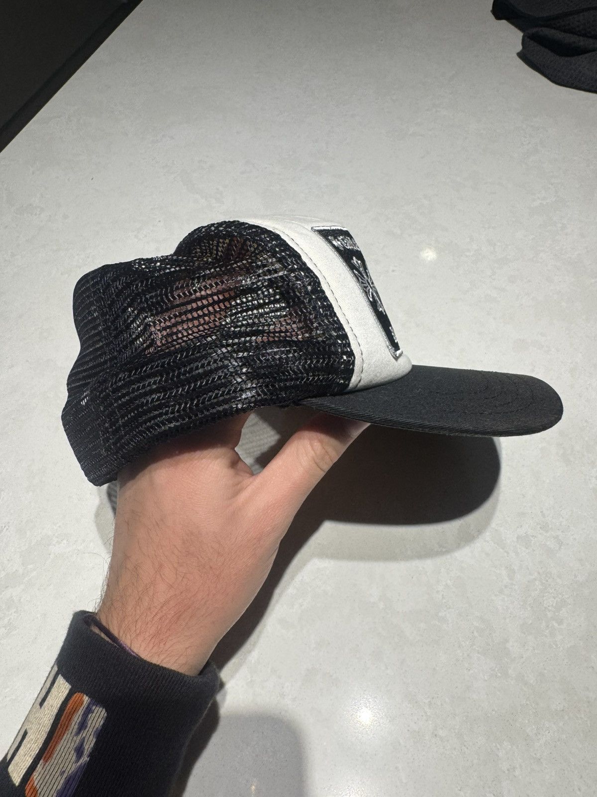 Chrome Hearts Chrome Hearts CH Trucker Hat Size ONE SIZE - 5 Thumbnail