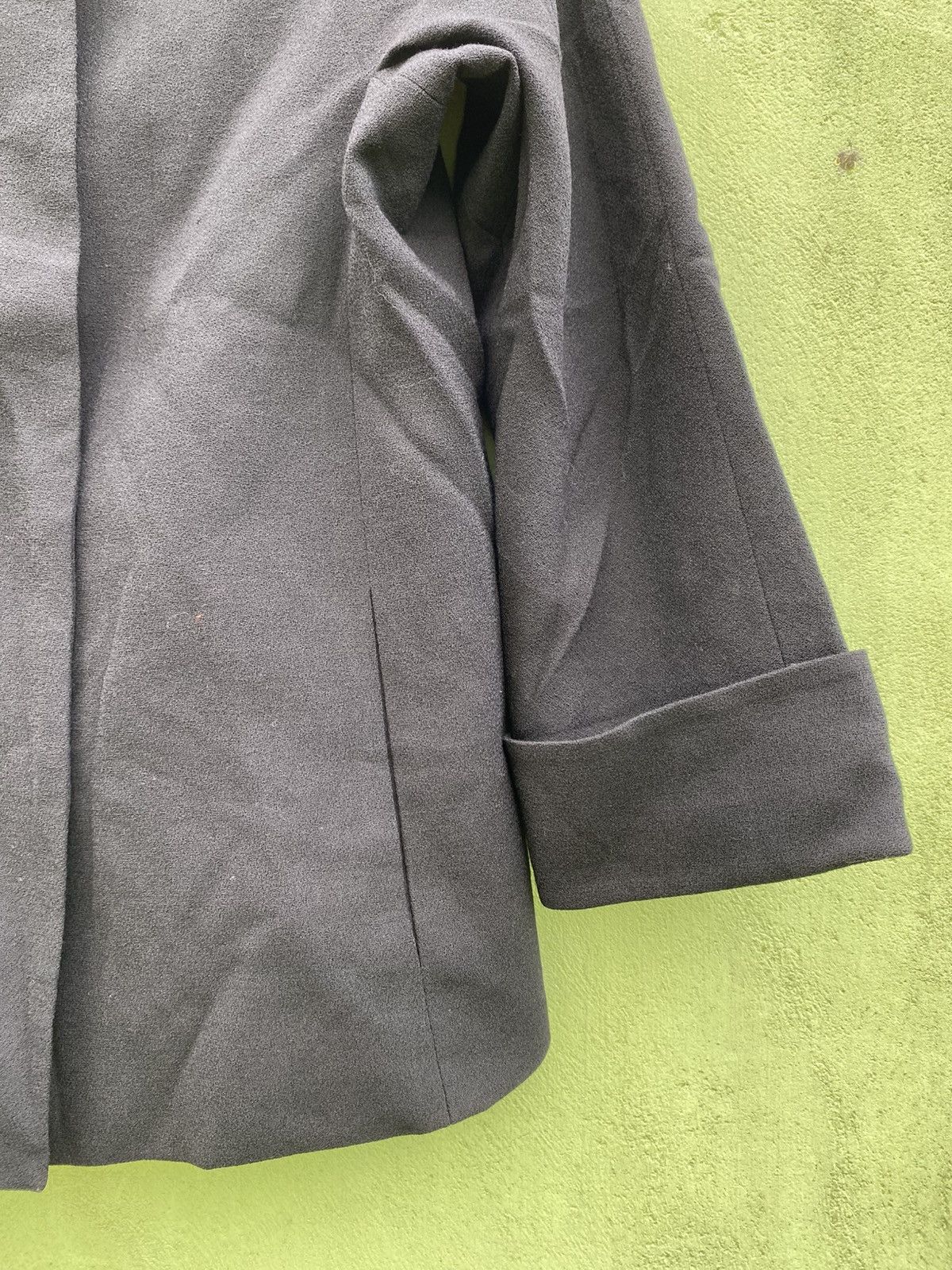 Katharine Hamnett London Katharine Hamnett London Black Blazer Structured Asymmetric Size L / US 10 / IT 46 - 6 Thumbnail