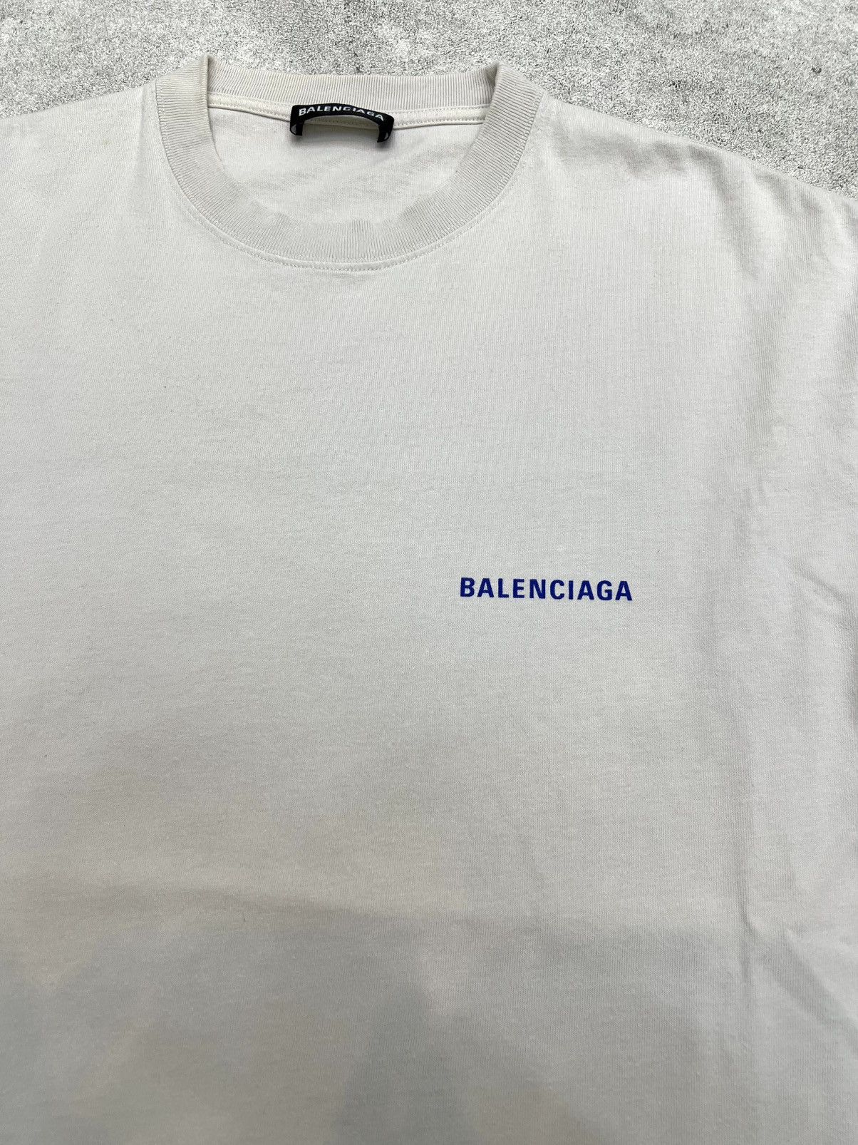 Balenciaga 💥2020 Balenciaga Logo Oversized Tshirt Size US XS / EU 42 / 0 - 4 Thumbnail