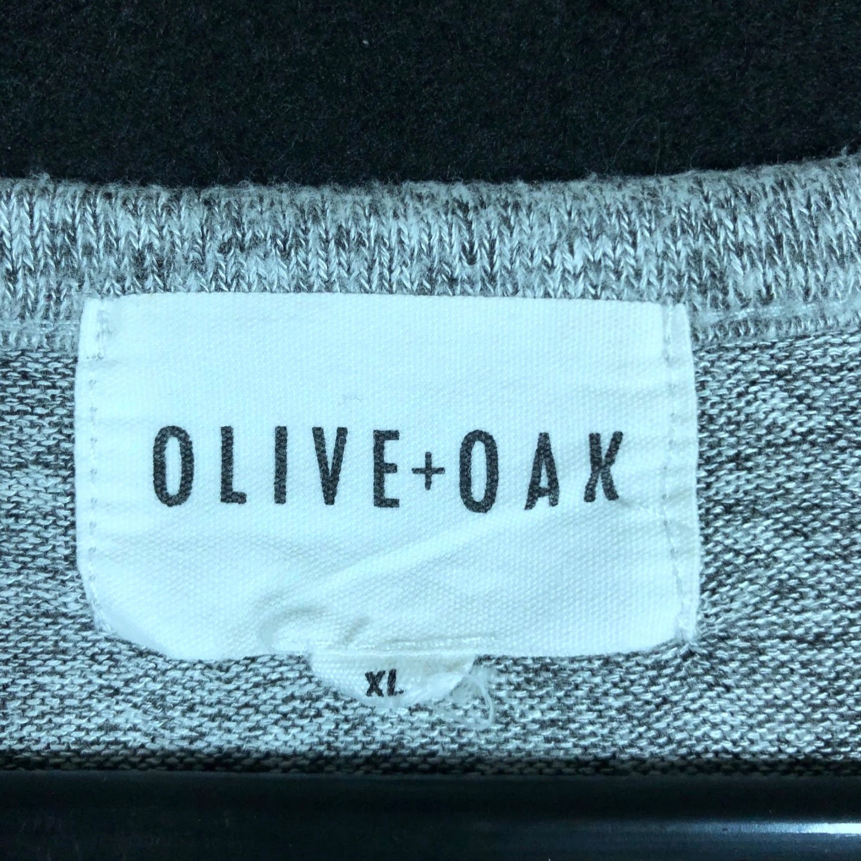 Olive Olive & Oak Womens Sweater Gray Soft V Neck Pullover Long Sleeve XLarge Size XL / US 12-14 / IT 48-50 - 6 Thumbnail
