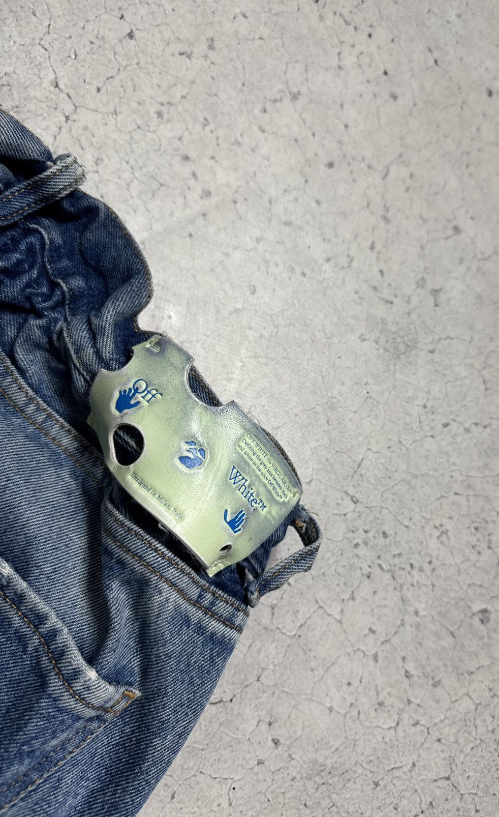 Off-White Off-White Luxury Denim Jeans Size 33 Size US 33 - 16 Thumbnail