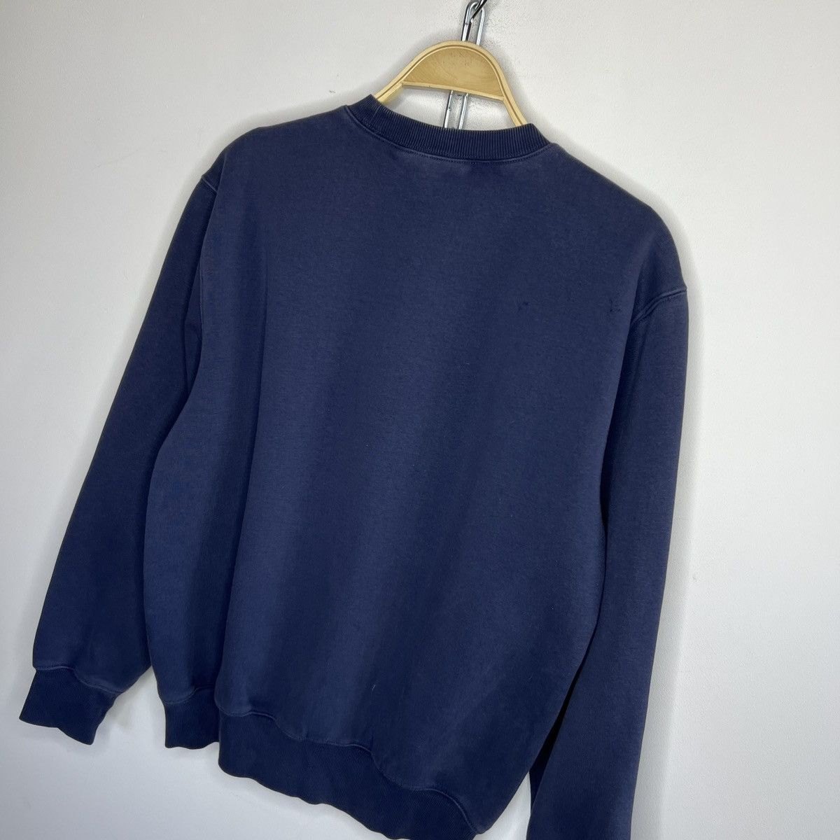 Carhartt × Vintage Vintage Carhartt Spellot Crew Neck Navy Sweatshirt Size US M / EU 48-50 / 2 - 8 Thumbnail