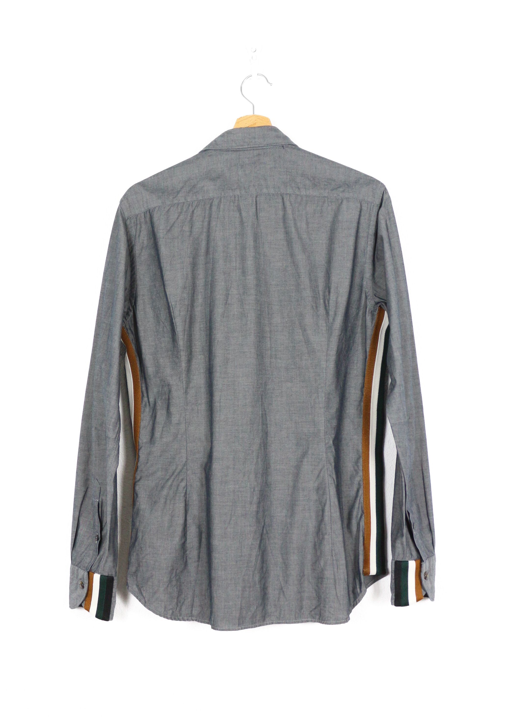 Tintoria Mattei Tintoria Mattei 954 Tape Applique Formal Shirt Size US M / EU 48-50 / 2 - 7 Thumbnail