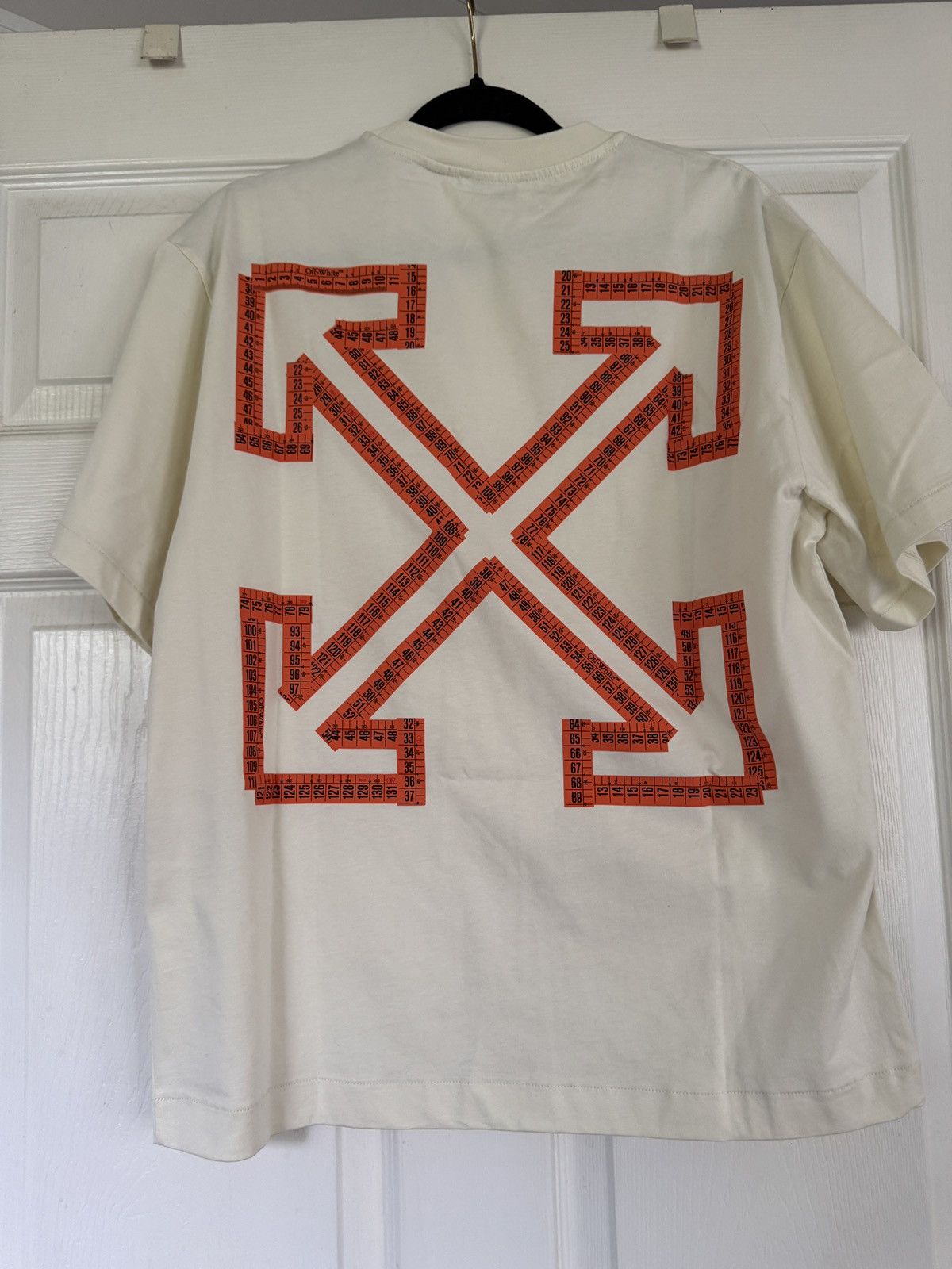 Off-White Off-White Tape Arrow Skate Tee Size US XS / EU 42 / 0 - 1 Thumbnail