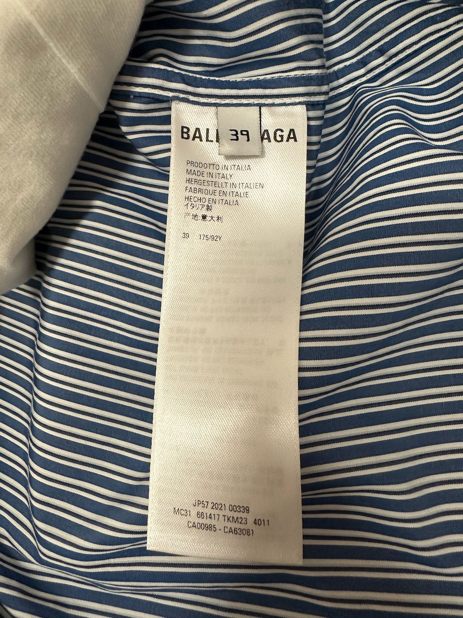 Balenciaga Balenciaga Layered Destroyed Shirt Size US M / EU 48-50 / 2 - 7 Thumbnail