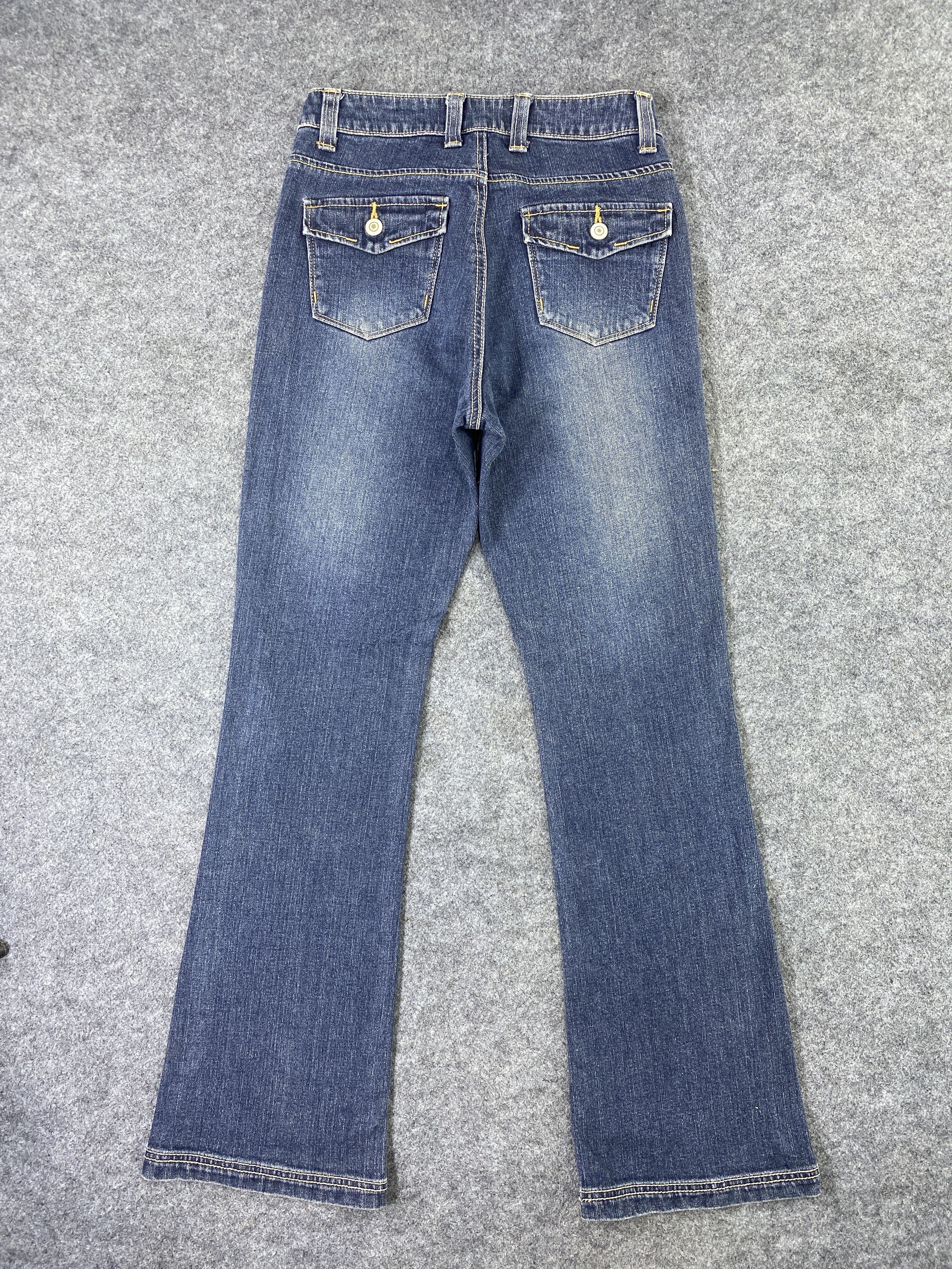 Japanese Brand Japanese Brand Bootcut Wash Jeans - J1048 Size 27" / US 4 / IT 40 - 3 Thumbnail