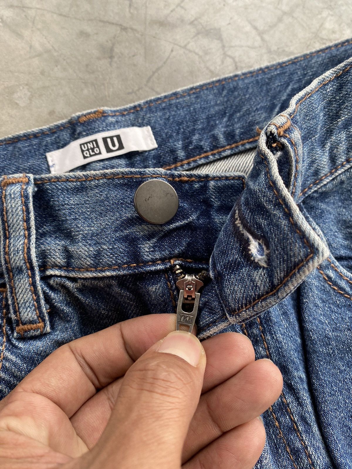 Undercover × Uniqlo Undercover X Uniqlo High Rise Wide Leg Baggy Jeans p42 Size US 28 / EU 44 - 6 Thumbnail
