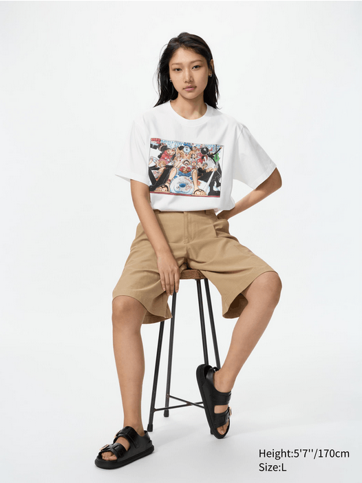 Uniqlo Uniqlo X ONE PIECE MANGA 100th T-Shirt TEE Size US L / EU 52-54 / 3 - 4 Thumbnail
