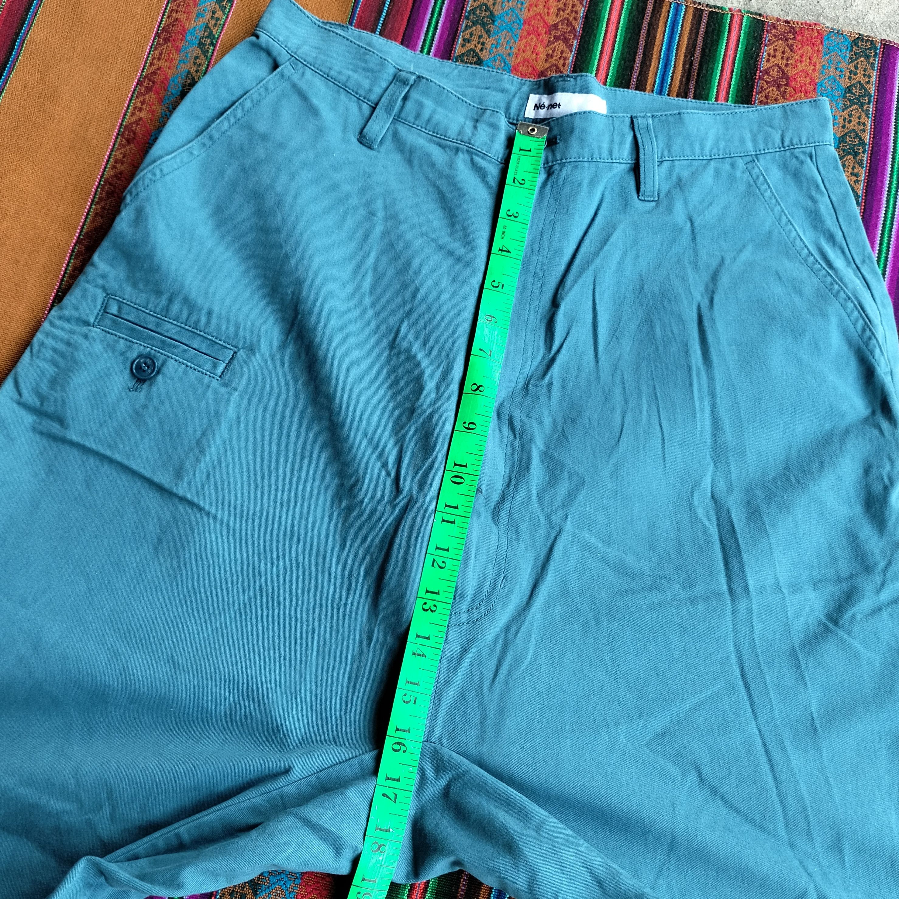 Ne-Net Ne-Net dropcrotch Embroidery pocket long pants Size US 32 / EU 48 - 17 Thumbnail