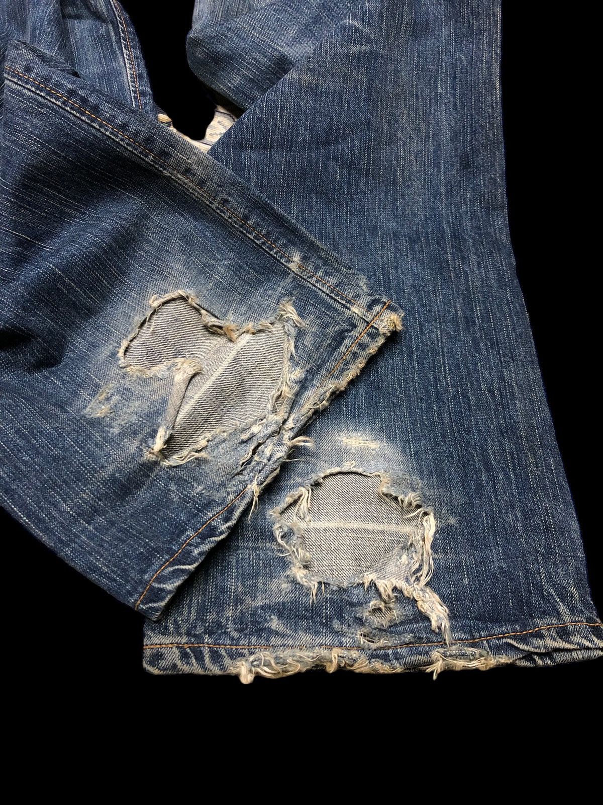 WIDE LEG BAGGY EDWIN SELVEDGE DENIM