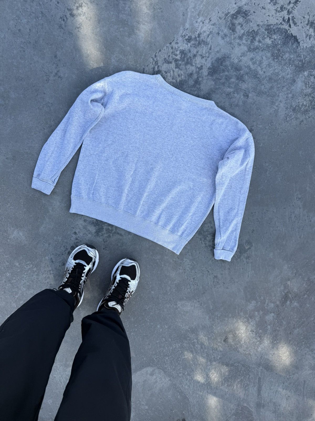 Isabel Marant Isabel Marant Sweatshirt Baggy Y2K Grey H&M Streetwear Size L / US 10 / IT 46 - 13 Thumbnail