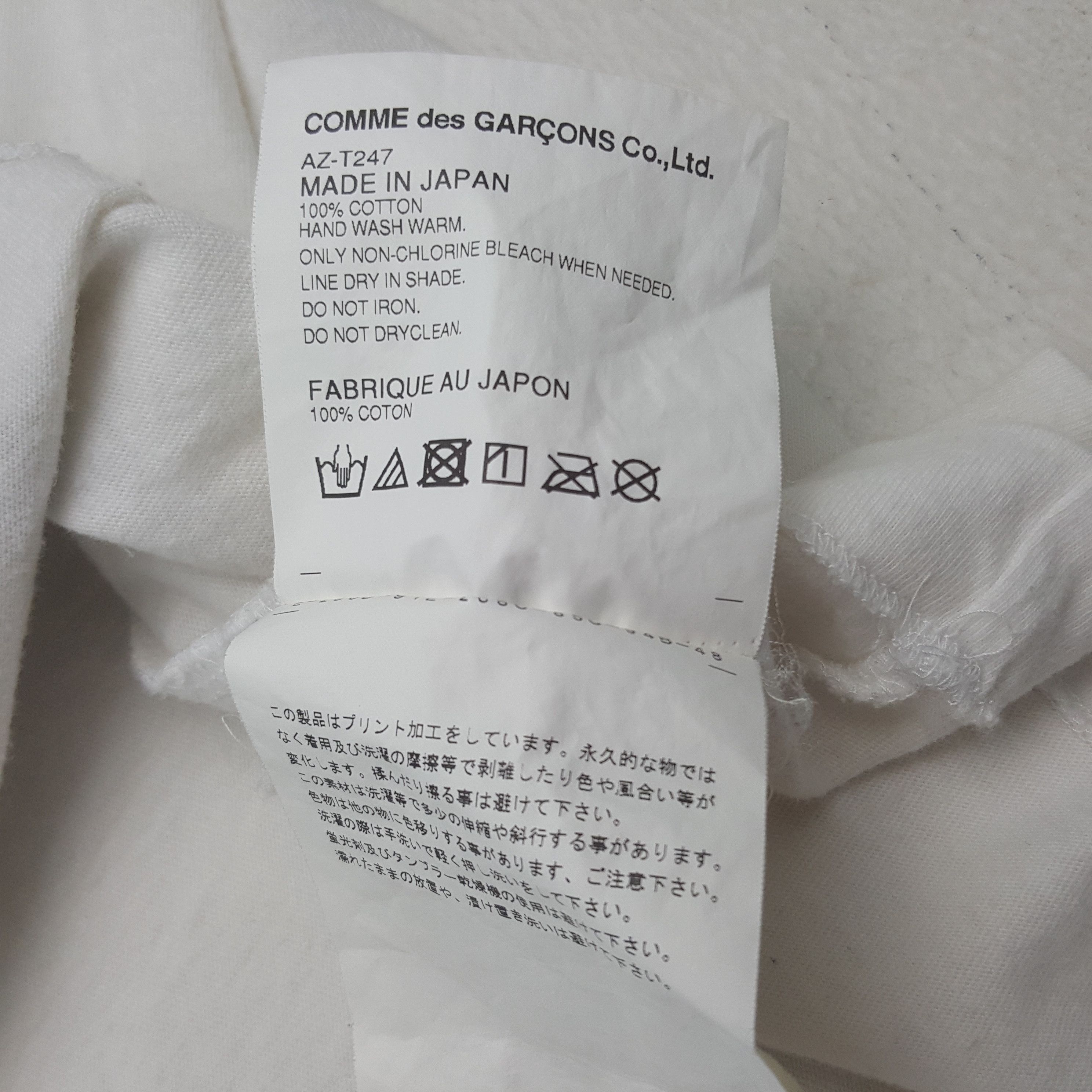 Comme des Garcons PLAY Vintage Comme des Garcons PLAY T-shirt Size US XS / EU 42 / 0 - 7 Thumbnail