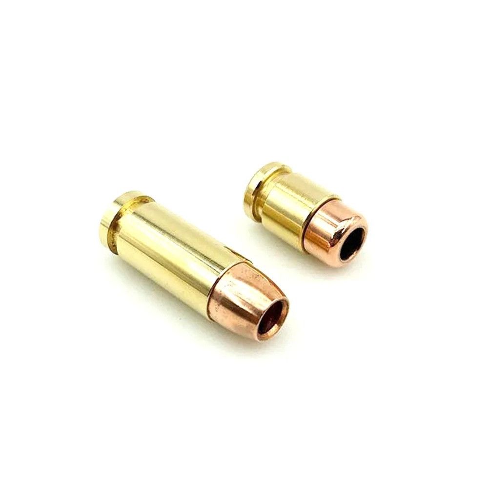 Handmade 1 Pair Bullet Knife Beads Paracord EDC Zipper Charms Size ONE SIZE - 4 Thumbnail