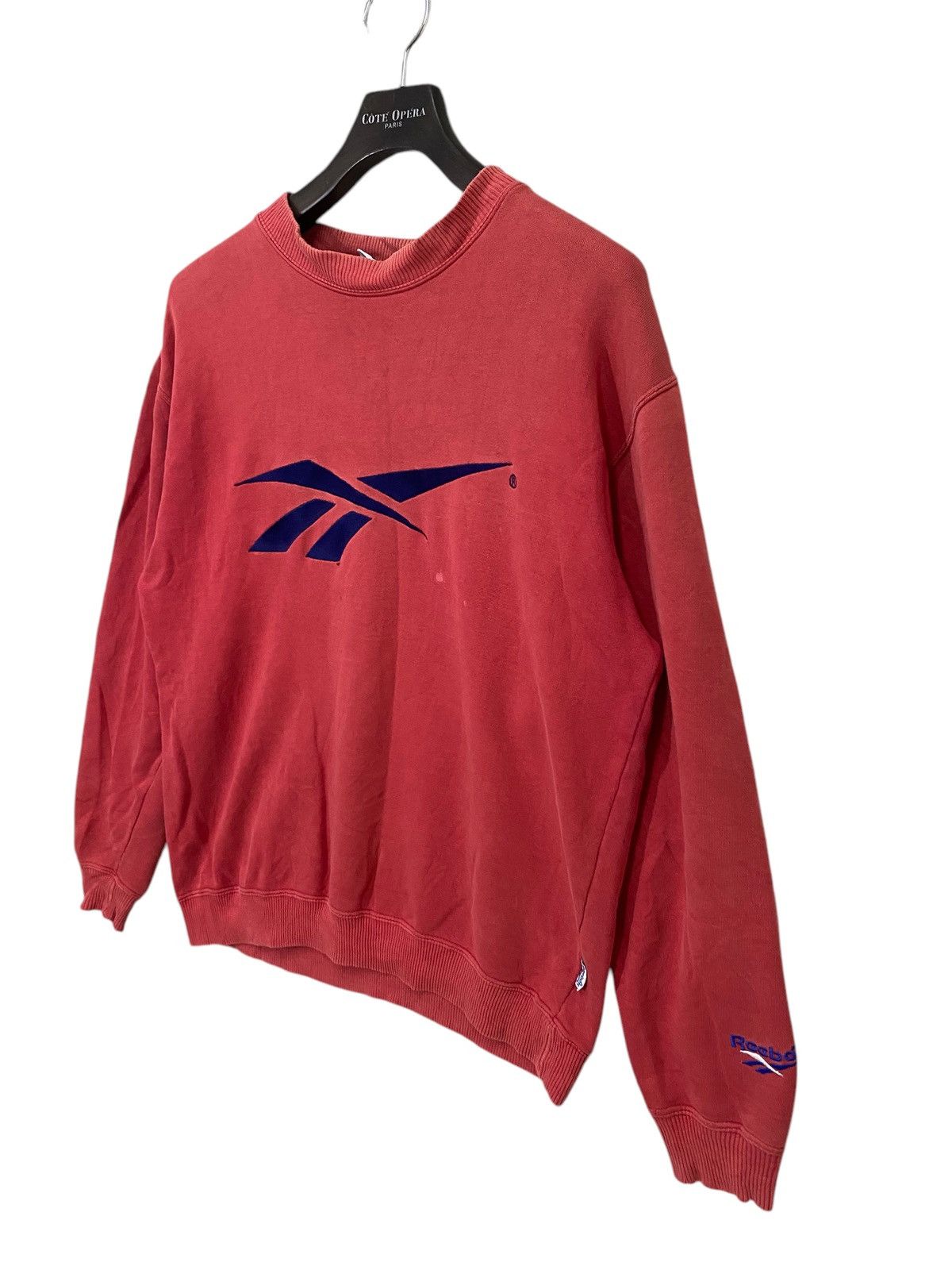 Other × Reebok × Vintage Vintage reebok sweatshirt crewneck pullover distressed Size US L / EU 52-54 / 3 - 2 Thumbnail