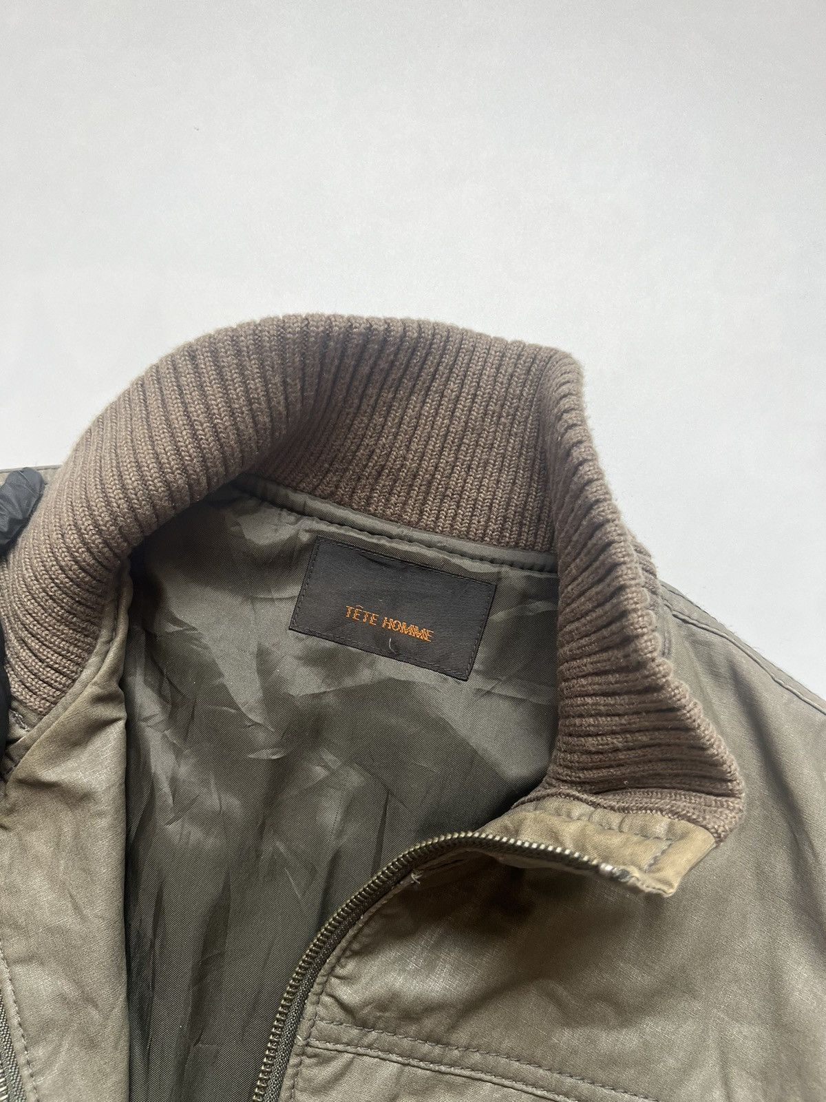 Issey Miyake Tete Homme Military Style Jacket Size US L / EU 52-54 / 3 - 4 Thumbnail