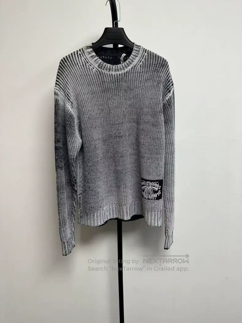 Acne Studios Acne Studios Round Neck Cut Loose Irregular Acid Printed L Size XS / US 0-2 / IT 36-38 - 1 Thumbnail