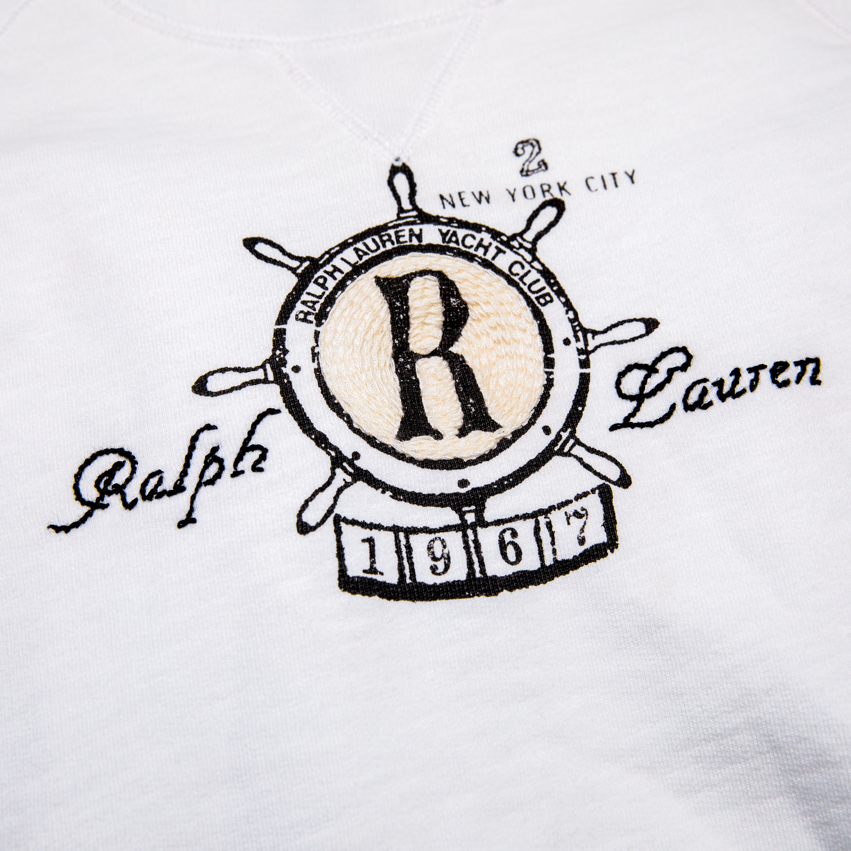 Ralph Lauren Ralph Lauren Yacht Club Sweat Shirt Embroidered Print Size XS / US 0-2 / IT 36-38 - 3 Thumbnail