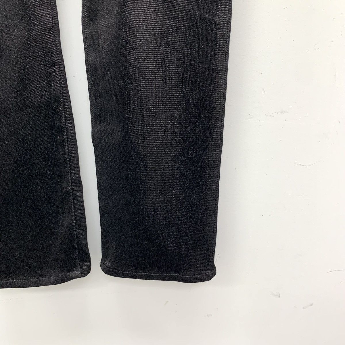 Chanel Chanel Black Vintage Washed Cotton Casual Denim Pants K26WX Size 25" / US 0 / IT 36 - 5 Thumbnail