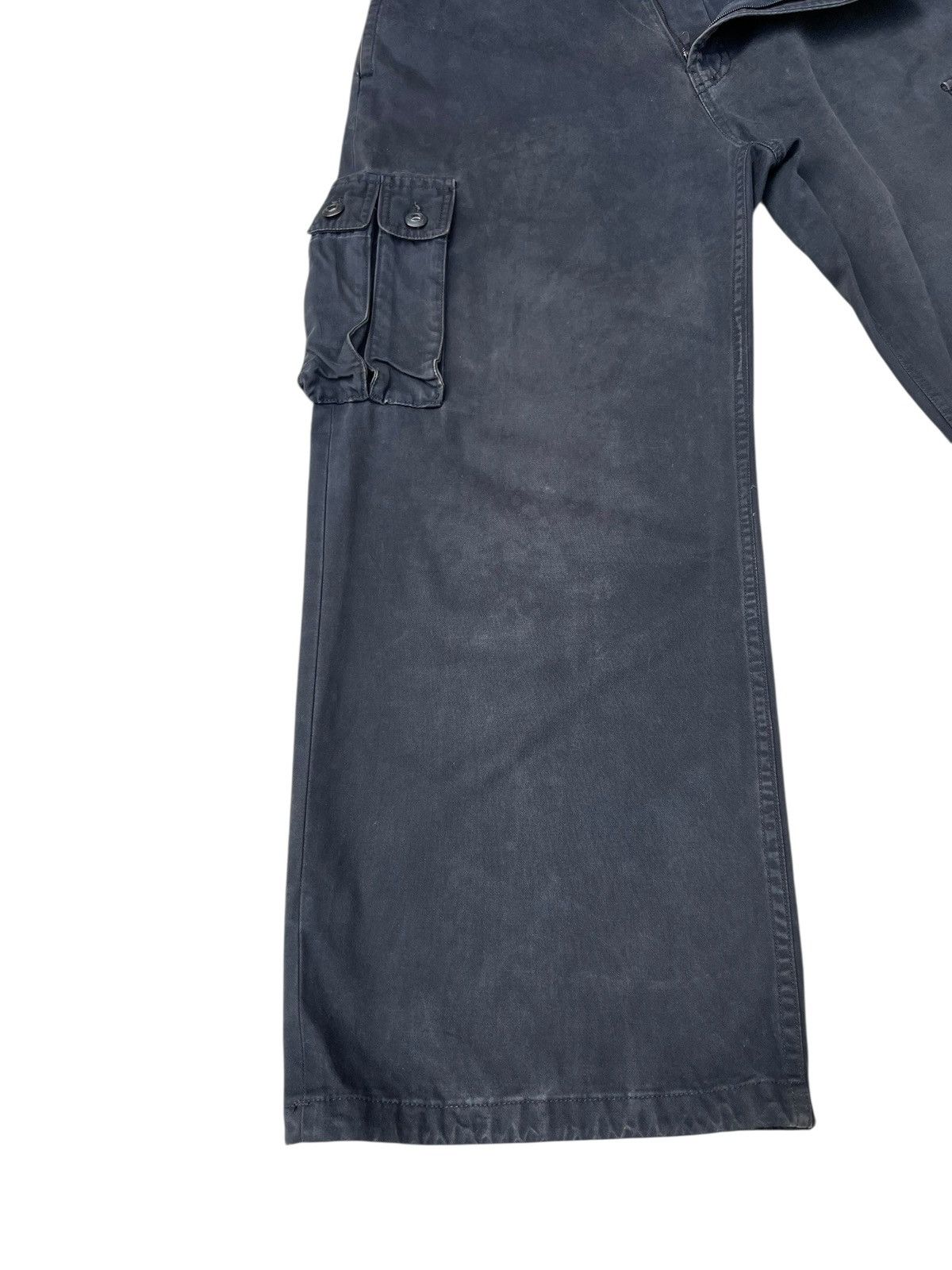 Julius Vintage NUKE Pre- Julius 7 Faded Wide Leg Cargo Trouser Pant Size US 29 - 9 Thumbnail