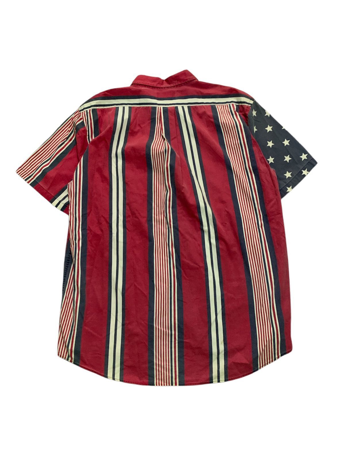 Chaps Ralph Lauren × Polo Ralph Lauren × Ralph Lauren 2000s Chaps Ralph Lauren American Flag Shirt Size US L / EU 52-54 / 3 - 2 Thumbnail