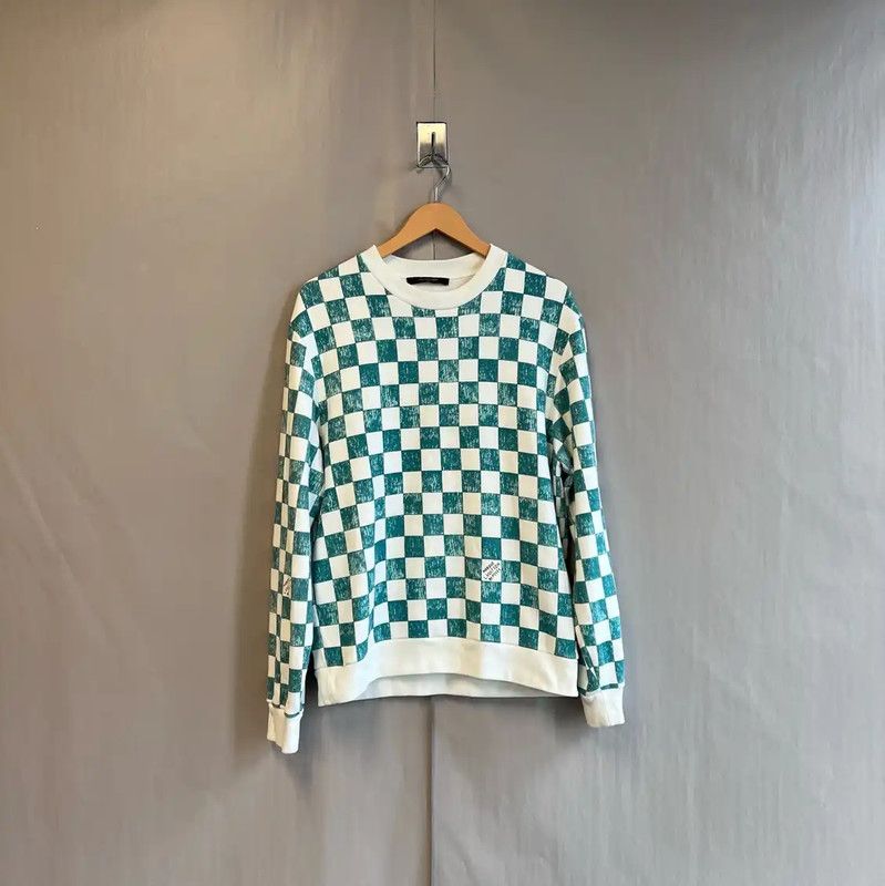 Louis Vuitton Louis Vuitton Men's Small White Sweatshirt 0089 Size US S / EU 44-46 / 1 - 1 Thumbnail