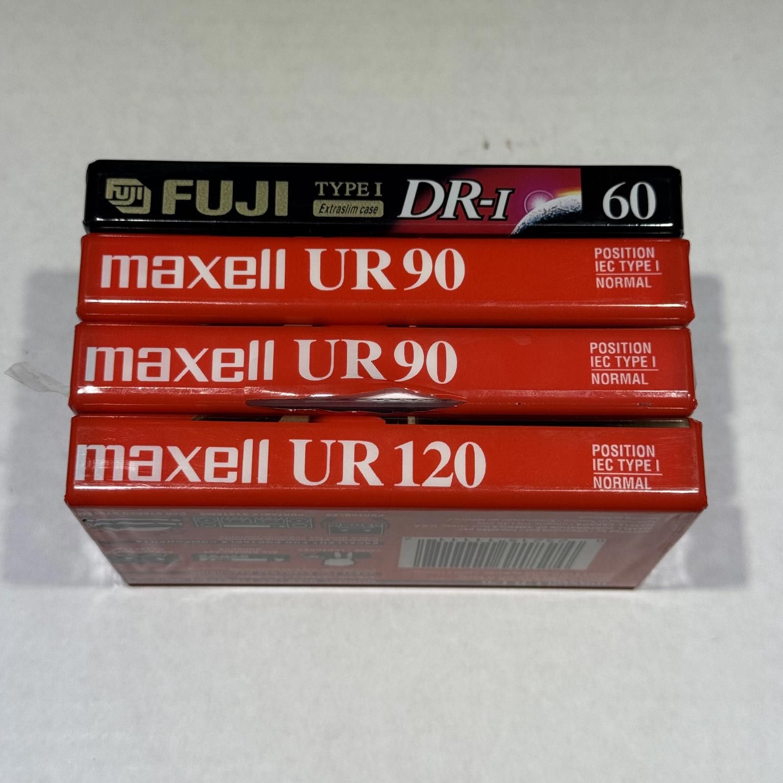 Other 4Pak DS Maxell / Fuji Audio Recording Cassette Tapes Size ONE SIZE - 1 Thumbnail