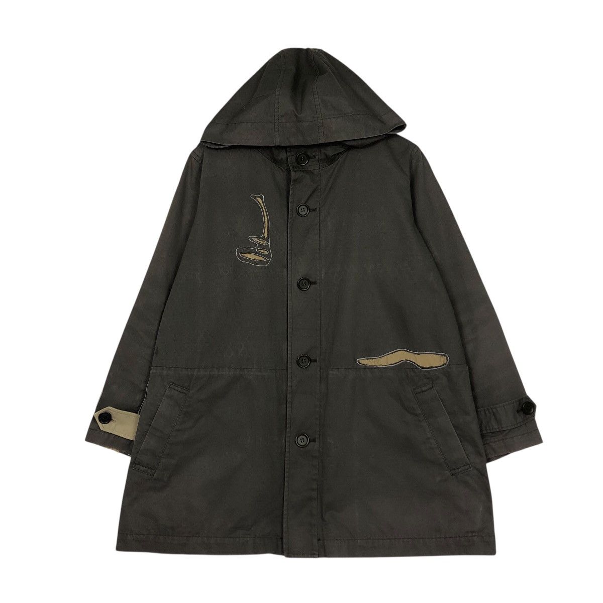 Issey Miyake 📌Vintage Parka Jacket Patch Work Design Plantation Japan Size US M / EU 48-50 / 2 - 2 Thumbnail
