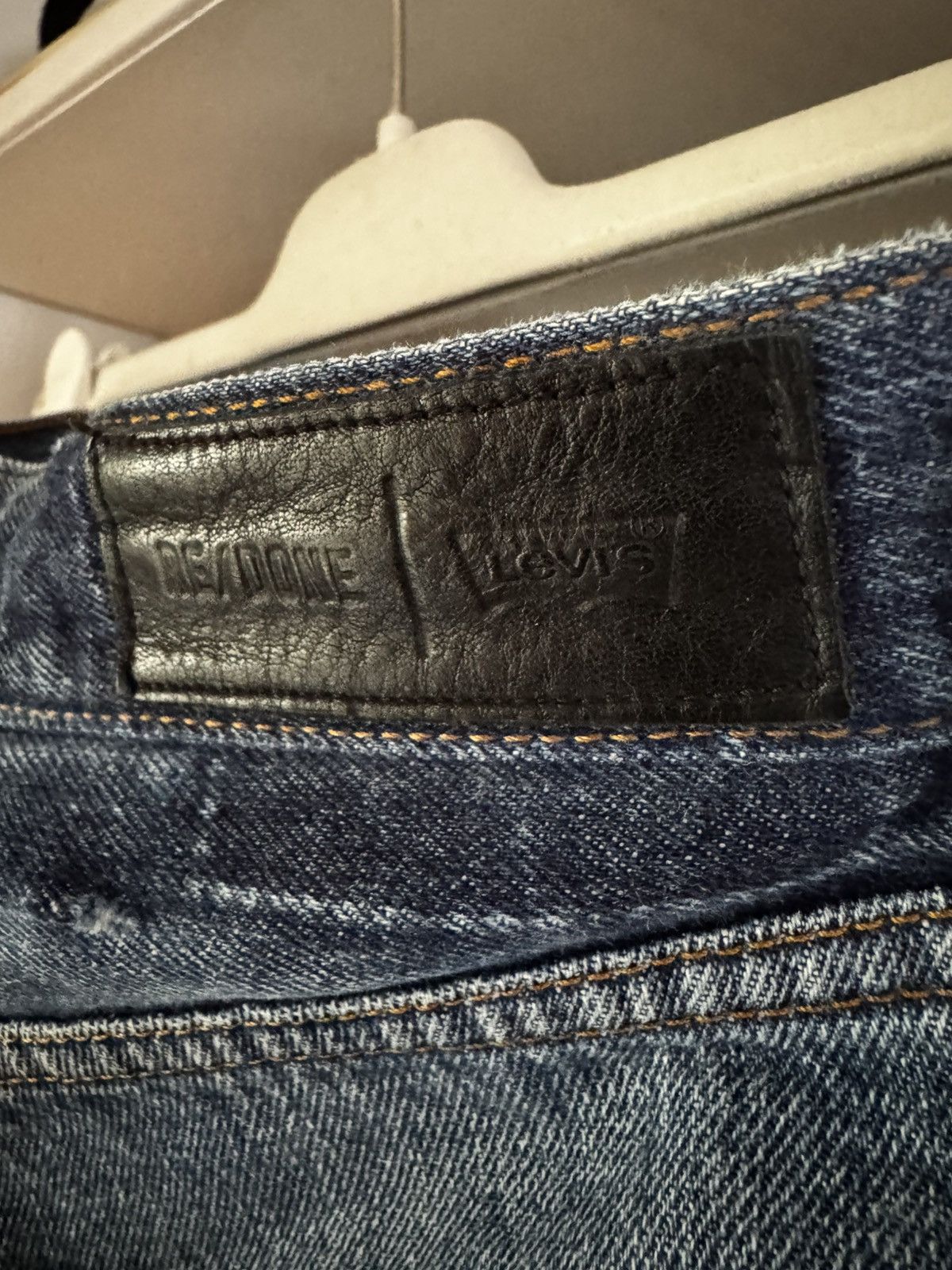 Levi's Levi’s x RE/DONE Distressed Denim Size US 34 / EU 50 - 3 Thumbnail