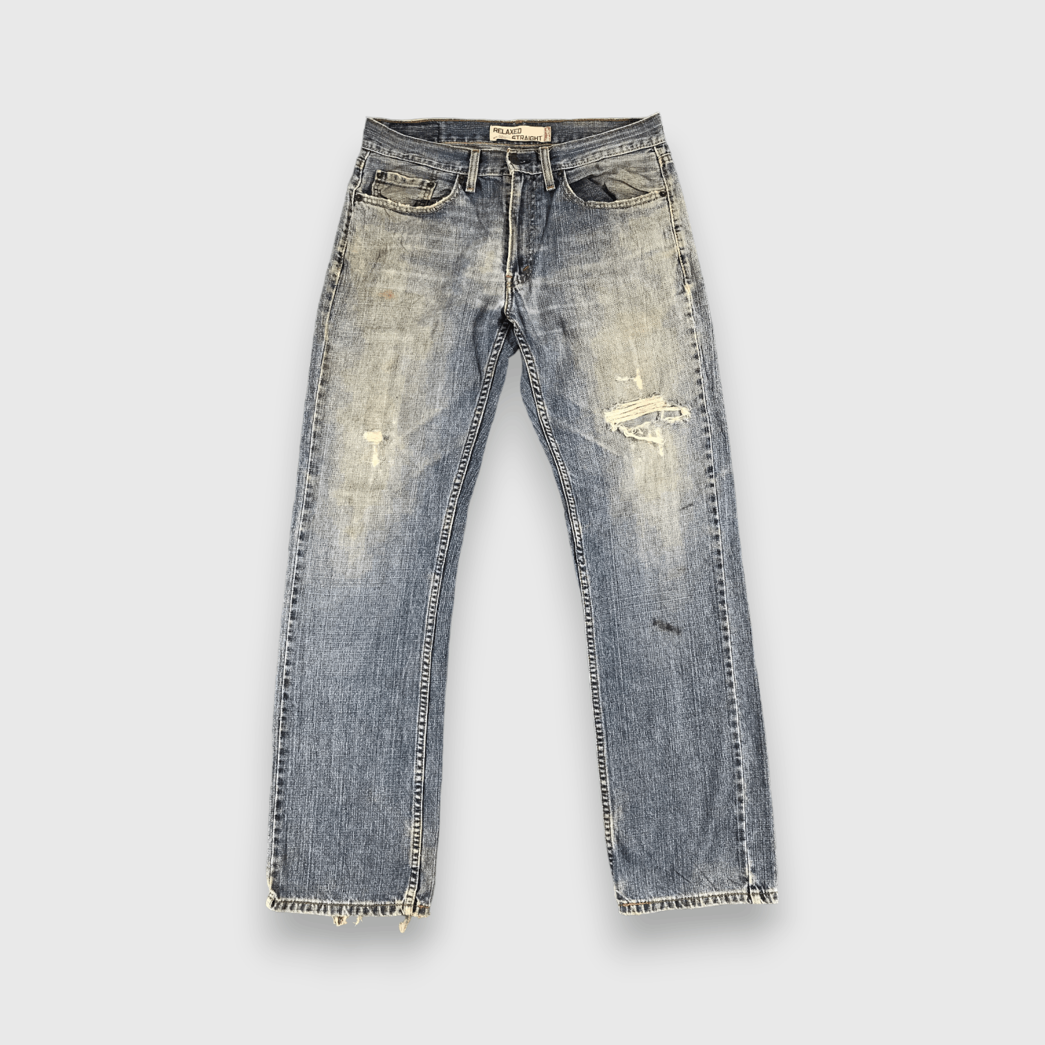 Levi's Rusty Distress Vintage Levis 559 Jeans-J1177 Size US 34 / EU 50 - 1 Thumbnail