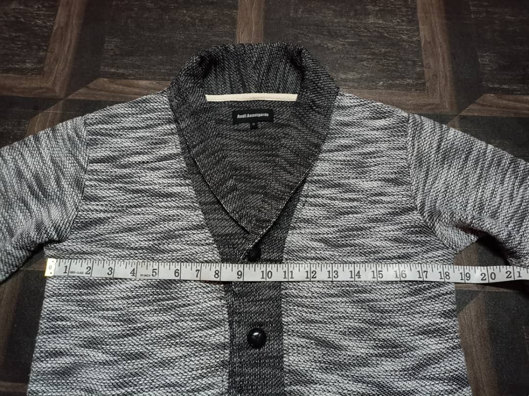 Japanese Brand × Vintage Avial Avant Grade Button up Cardigan Size L / US 10 / IT 46 - 11 Thumbnail