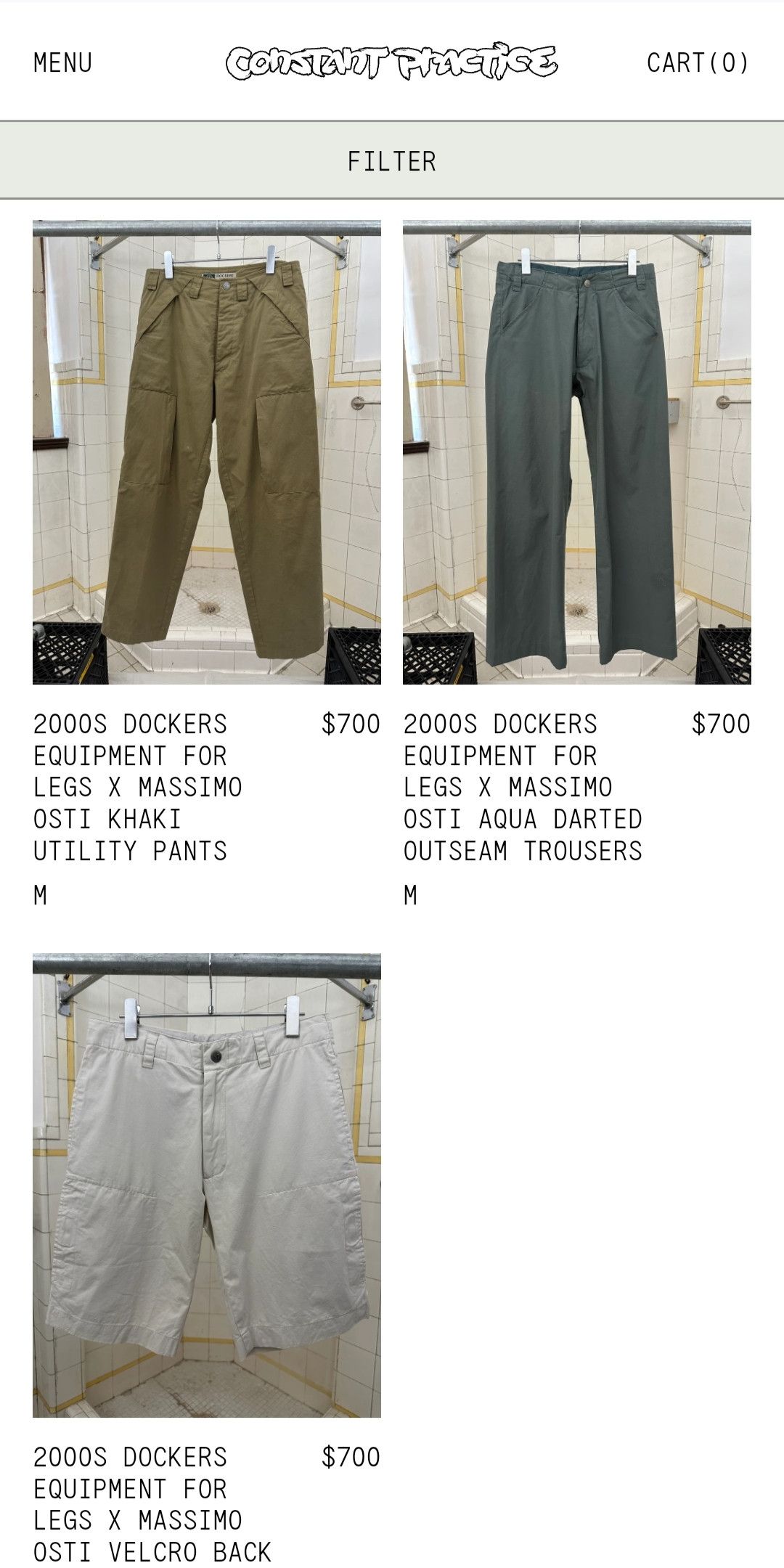 Dockers RARE 🔥 Dockers Equipment for legs x Massimo Osti Size US 32 / EU 48 - 13 Thumbnail